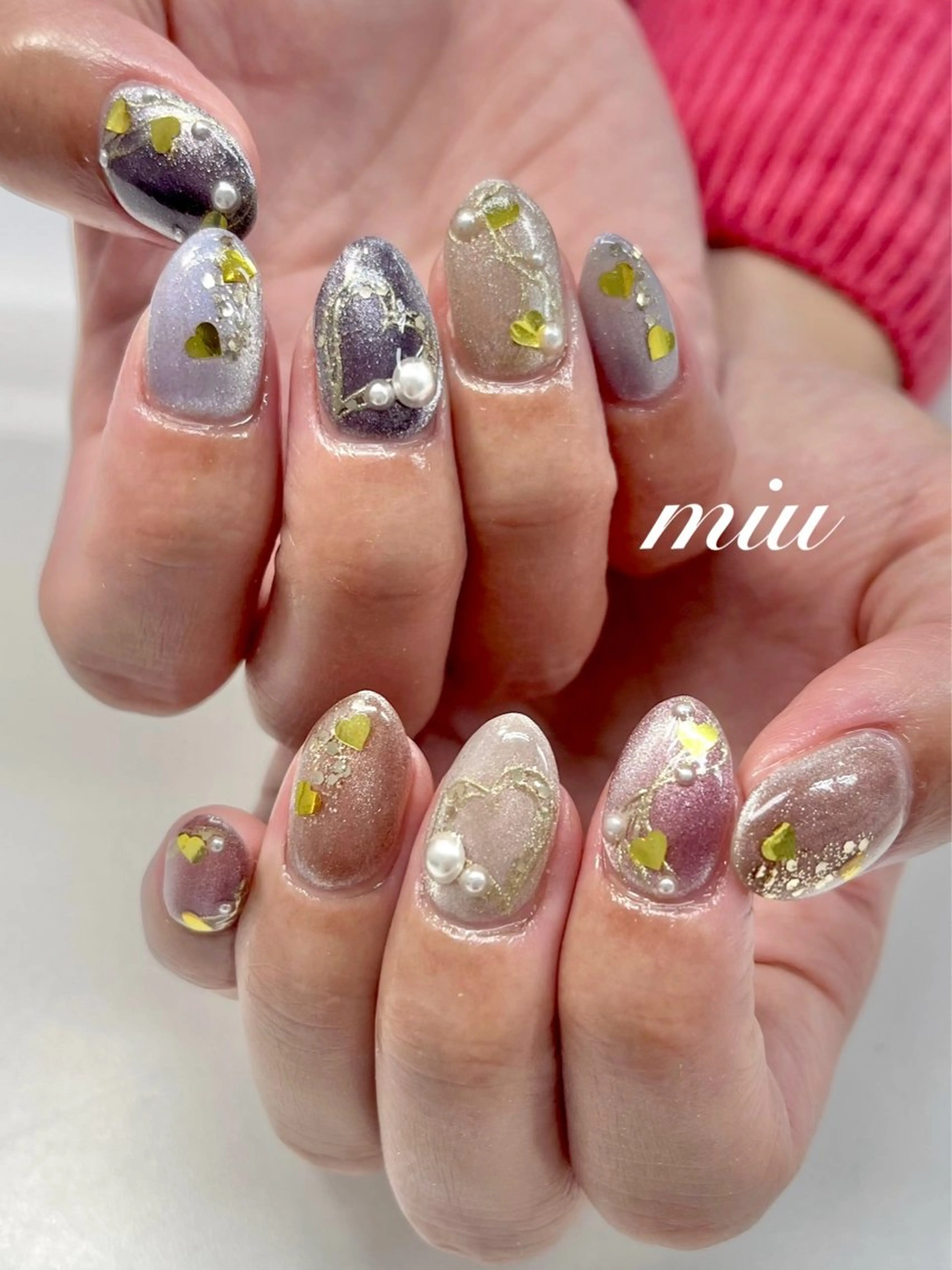 ネイル ハンドネイル miu nail 🐾mihoのネイルデザイン