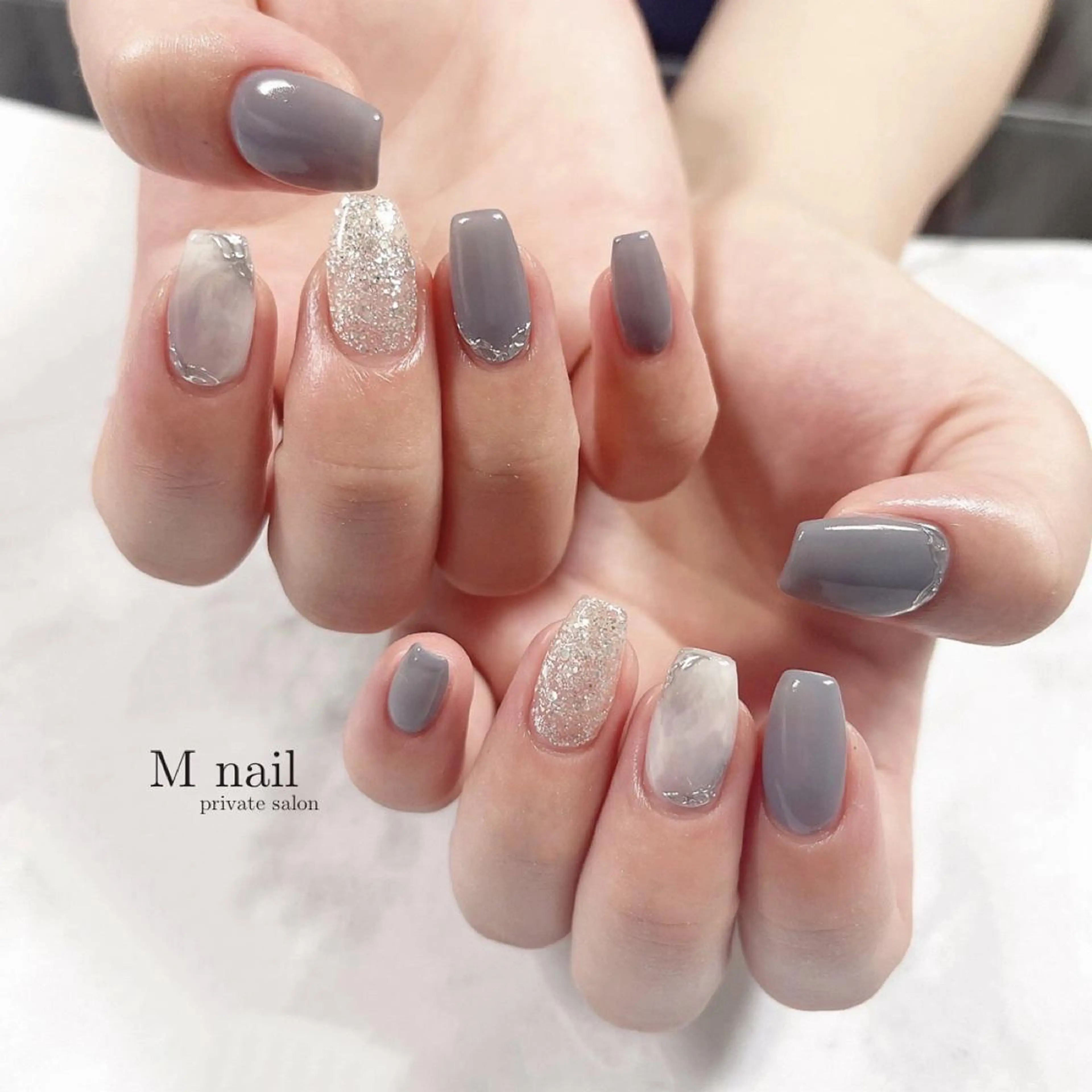 ネイル ハンドネイル M nailのネイルデザイン