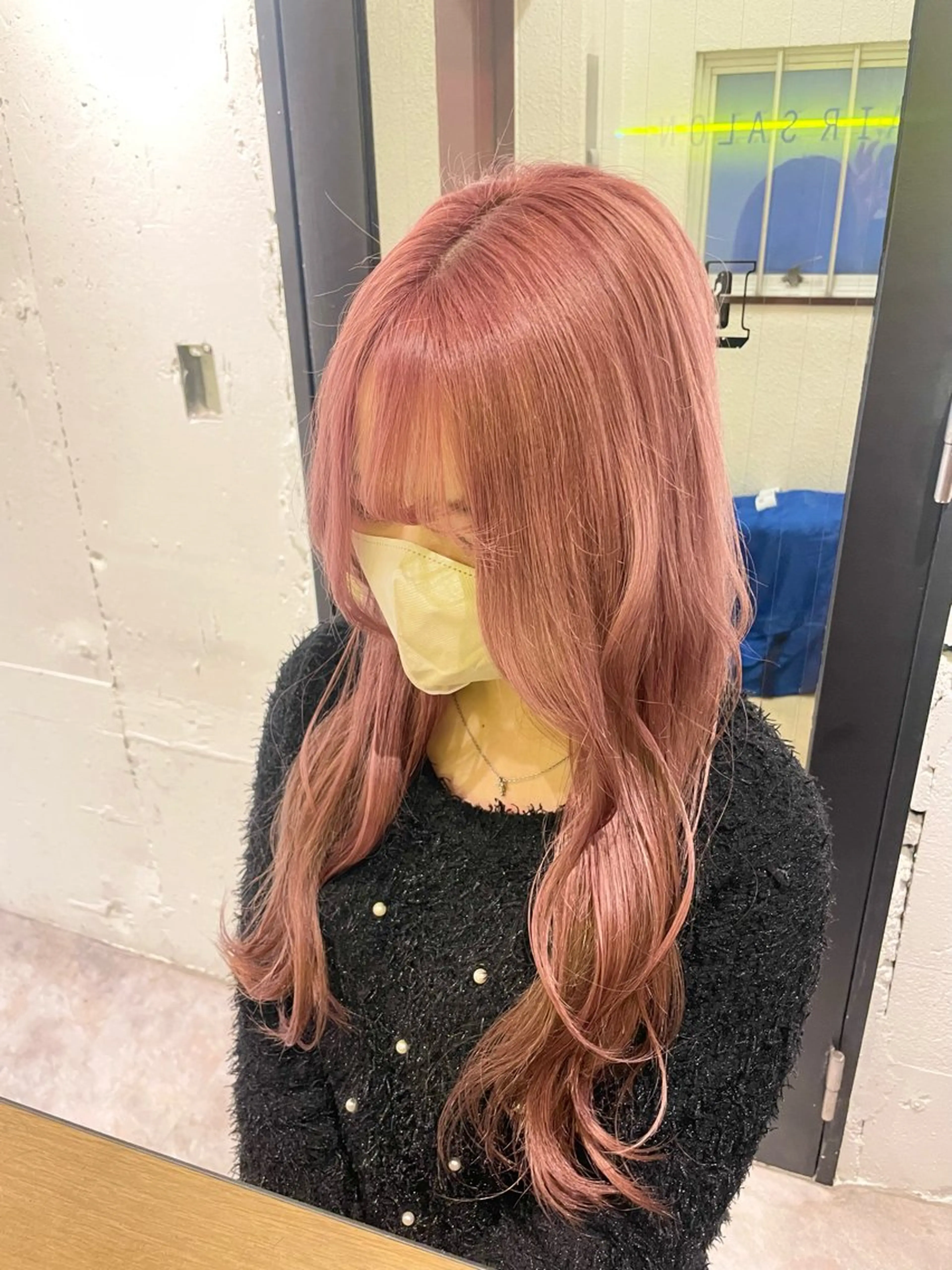 ロング ヘアカラー トリートメント EIGHT　サイショ ミズキのヘアスタイル