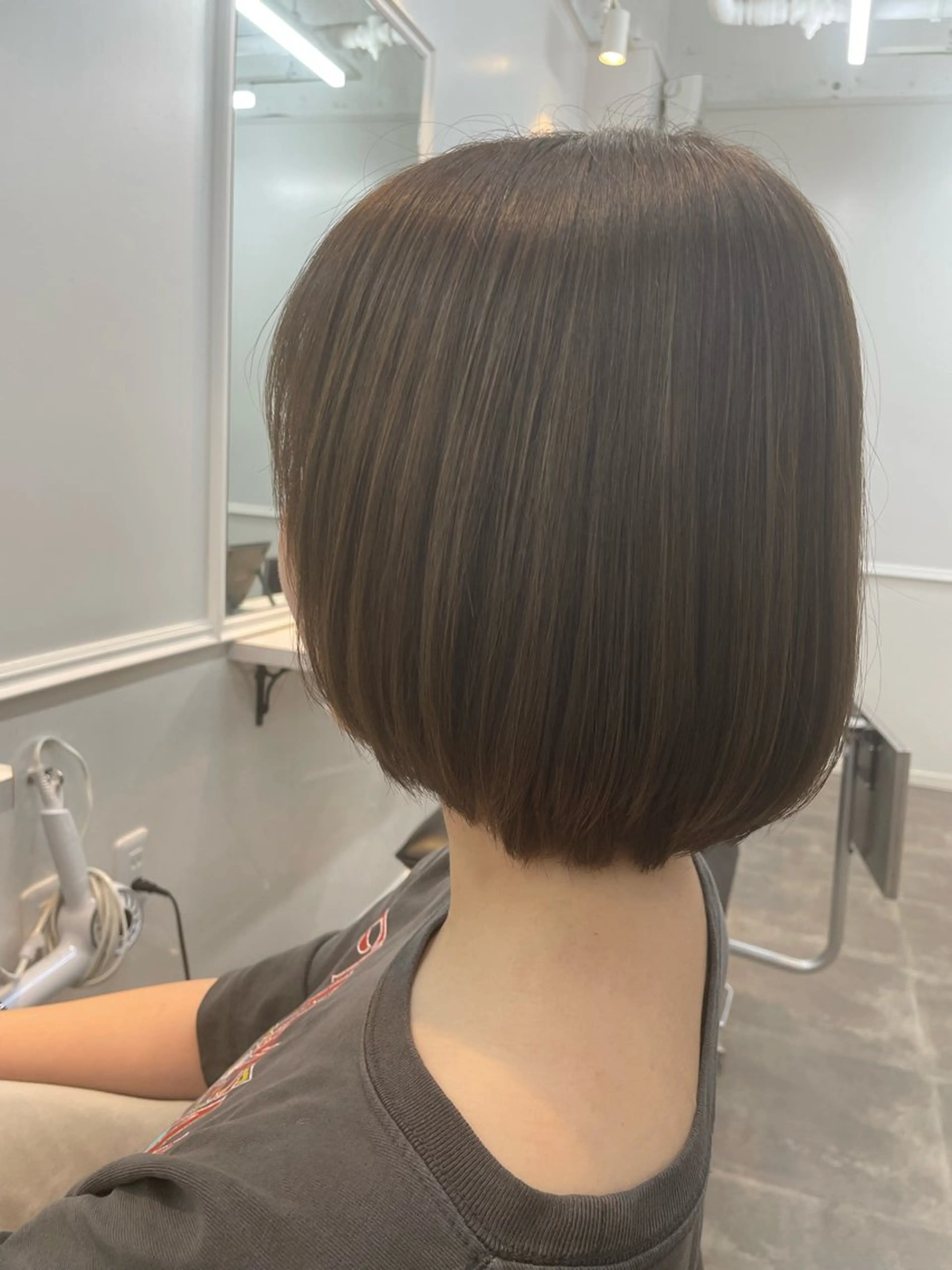 ショート カラー ベージュカラー スタイリスト /仲川葵のヘアスタイル