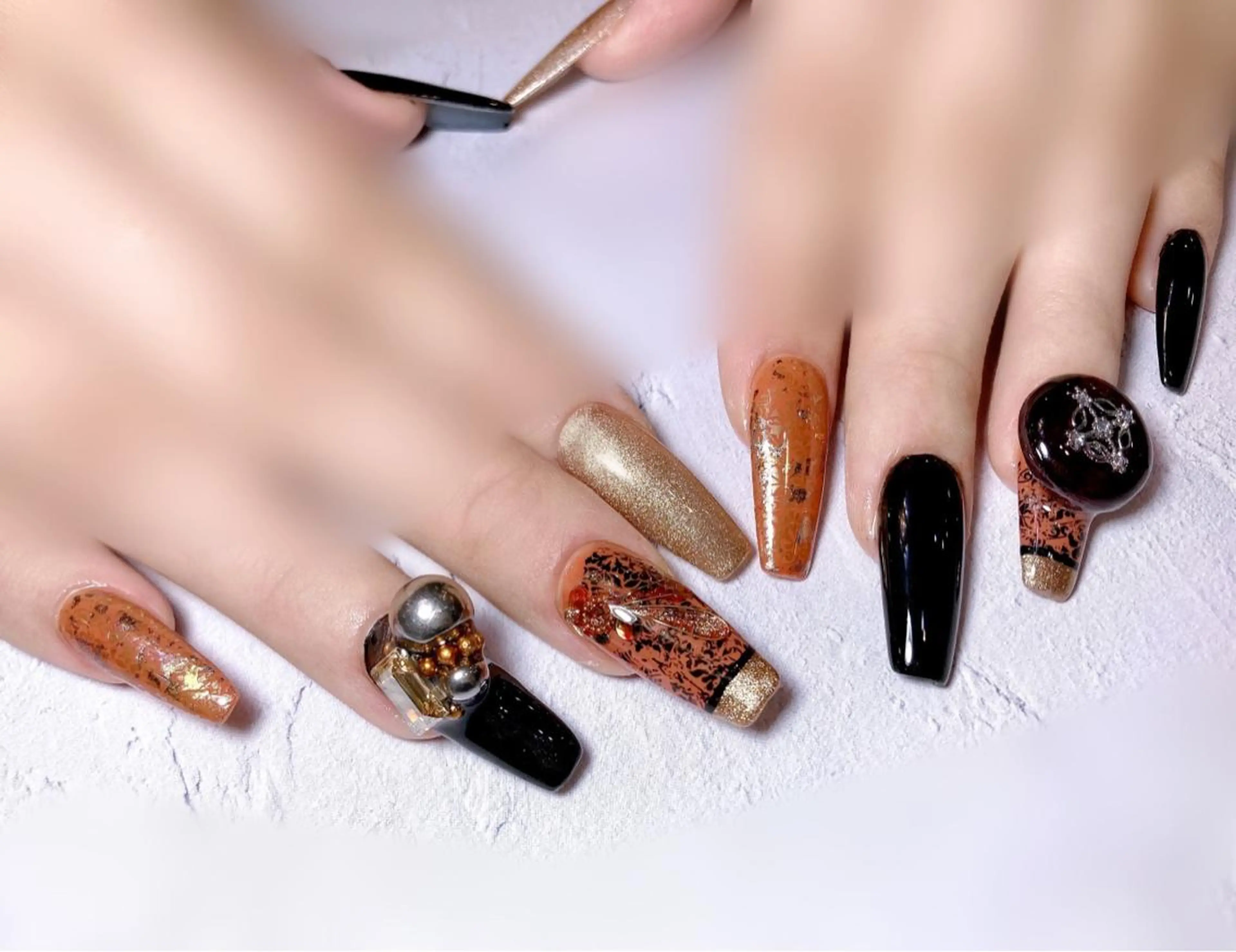 ネイル Spiky とうげ ふうかのネイルデザイン