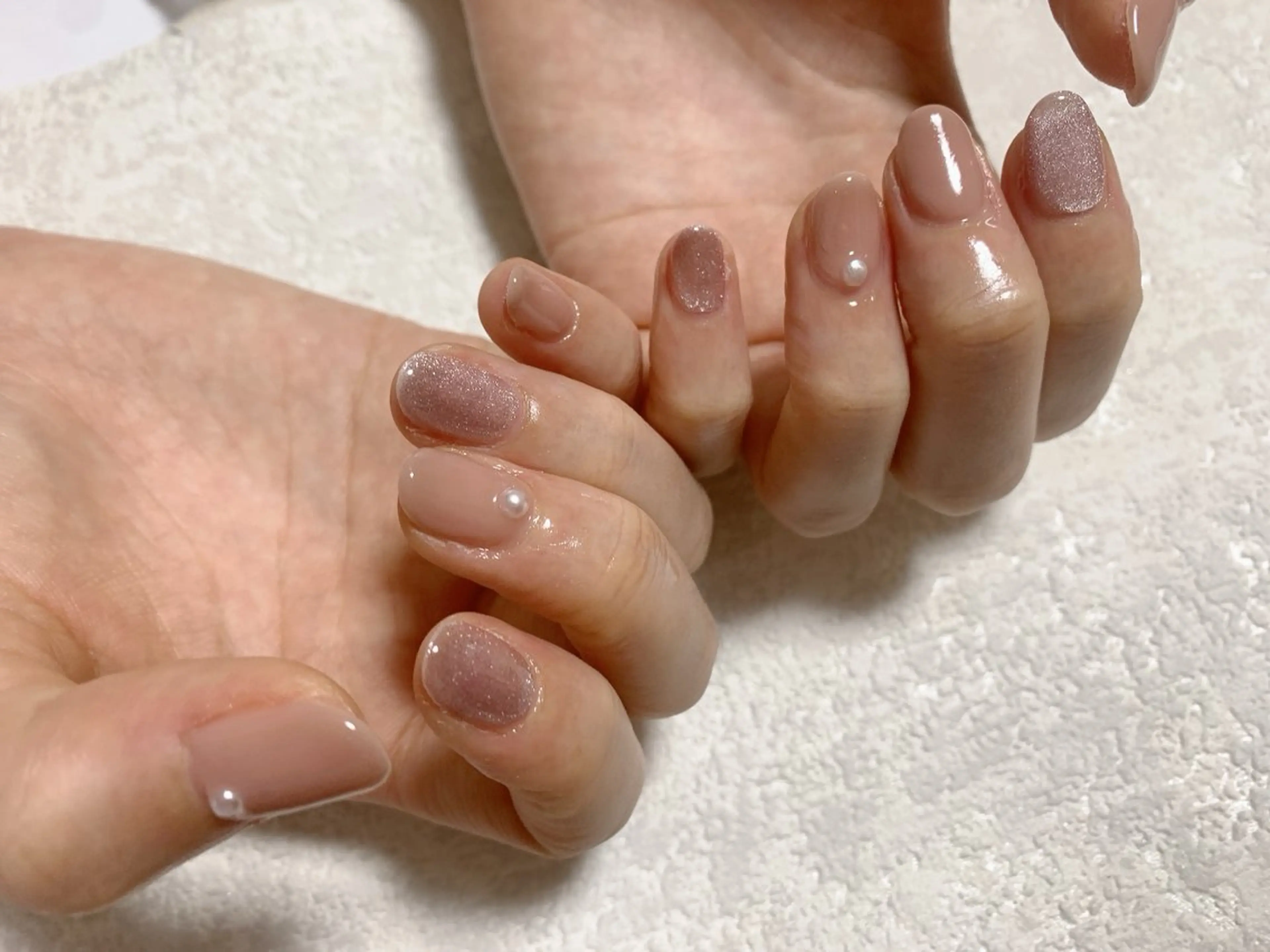 ネイル ジェルネイル マグネットネイル メンズネイル ワンカラーネイル パラジェル kiki nail たまプラーザのネイルデザイン