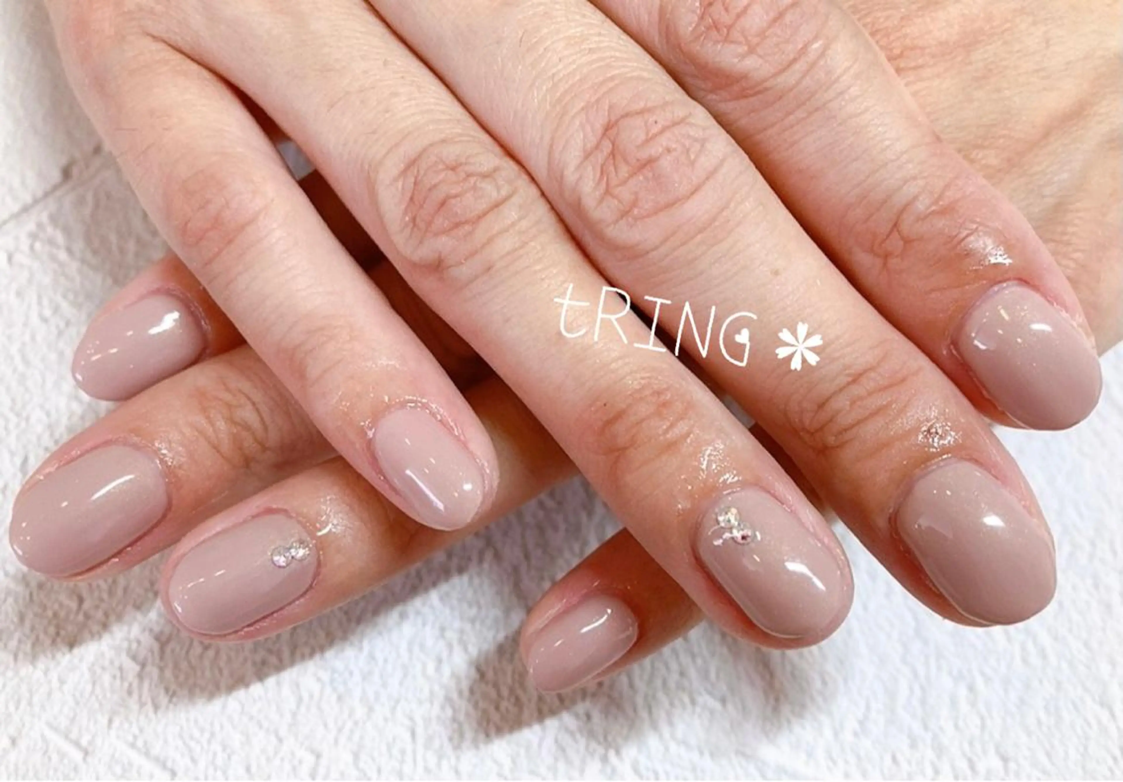 ネイル ハンドネイル tRING＊ しいの木台のネイルデザイン