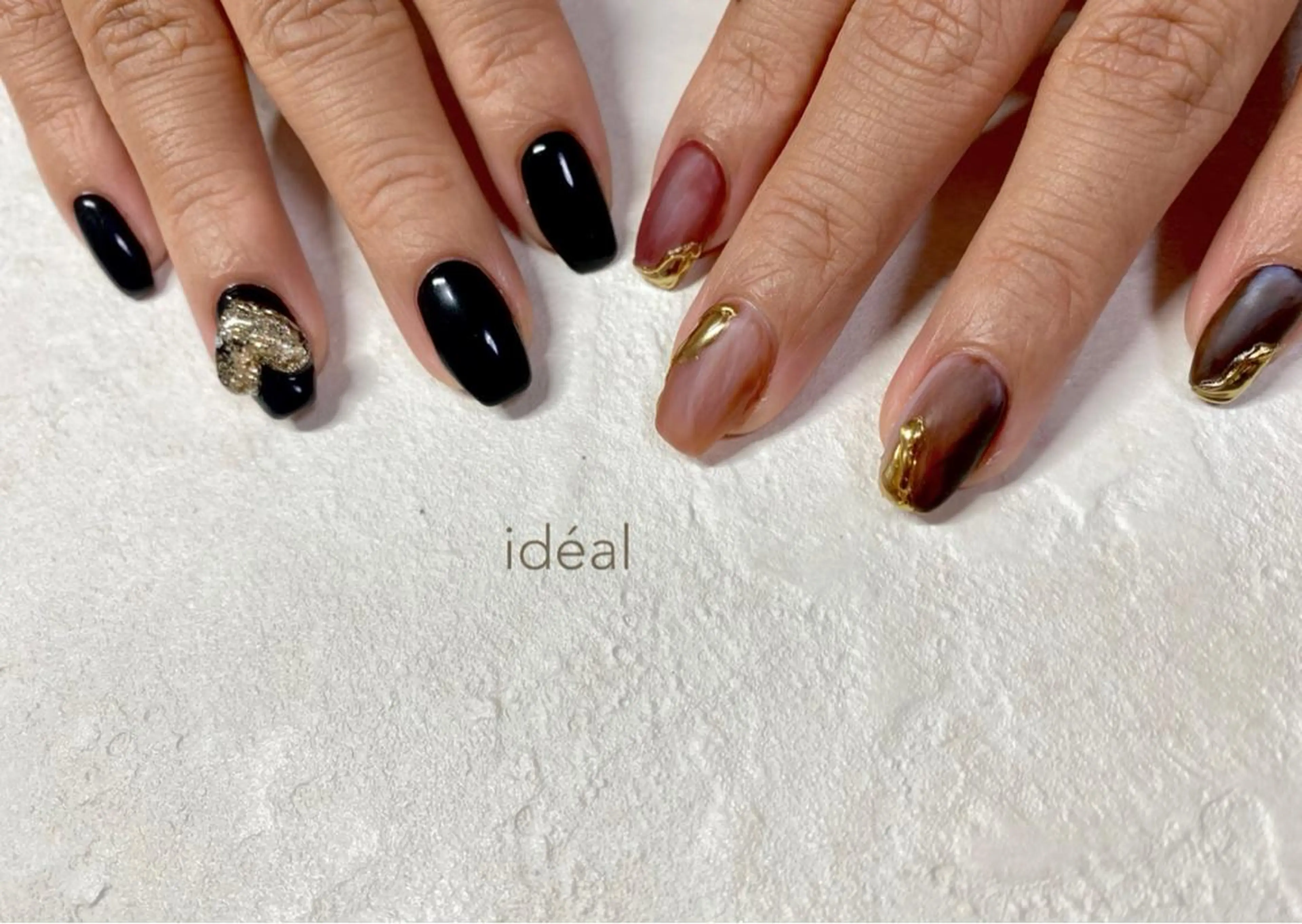 ネイル ハート ide. Mikiのネイルデザイン