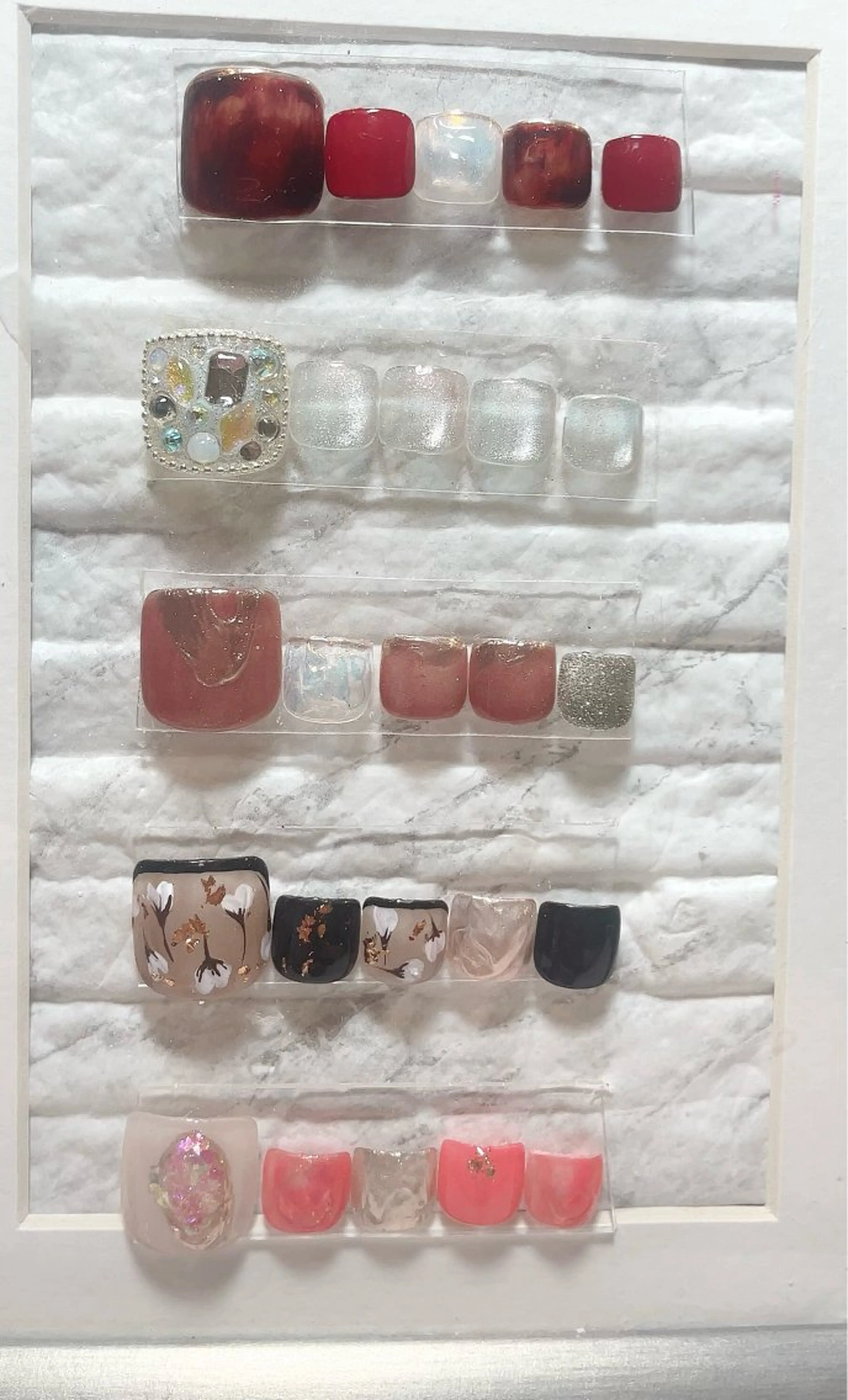 ネイル フットネイル yochi nailのネイルデザイン