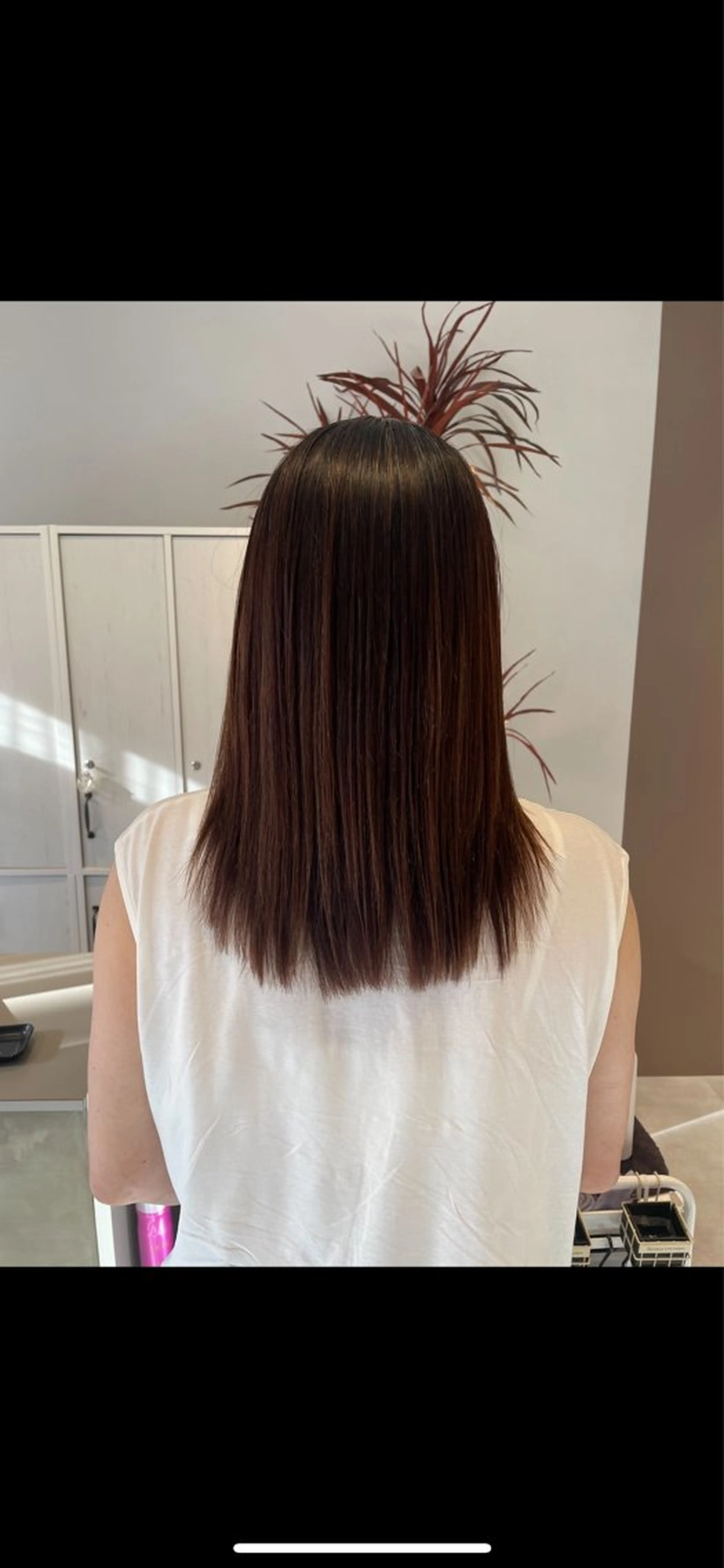 【迷ったらコチラ】(ミニモ限定クーポン)カット+ケアカラー(白髪染め可)+髪質改善トリートメント+マイクロバブル🫧の写真