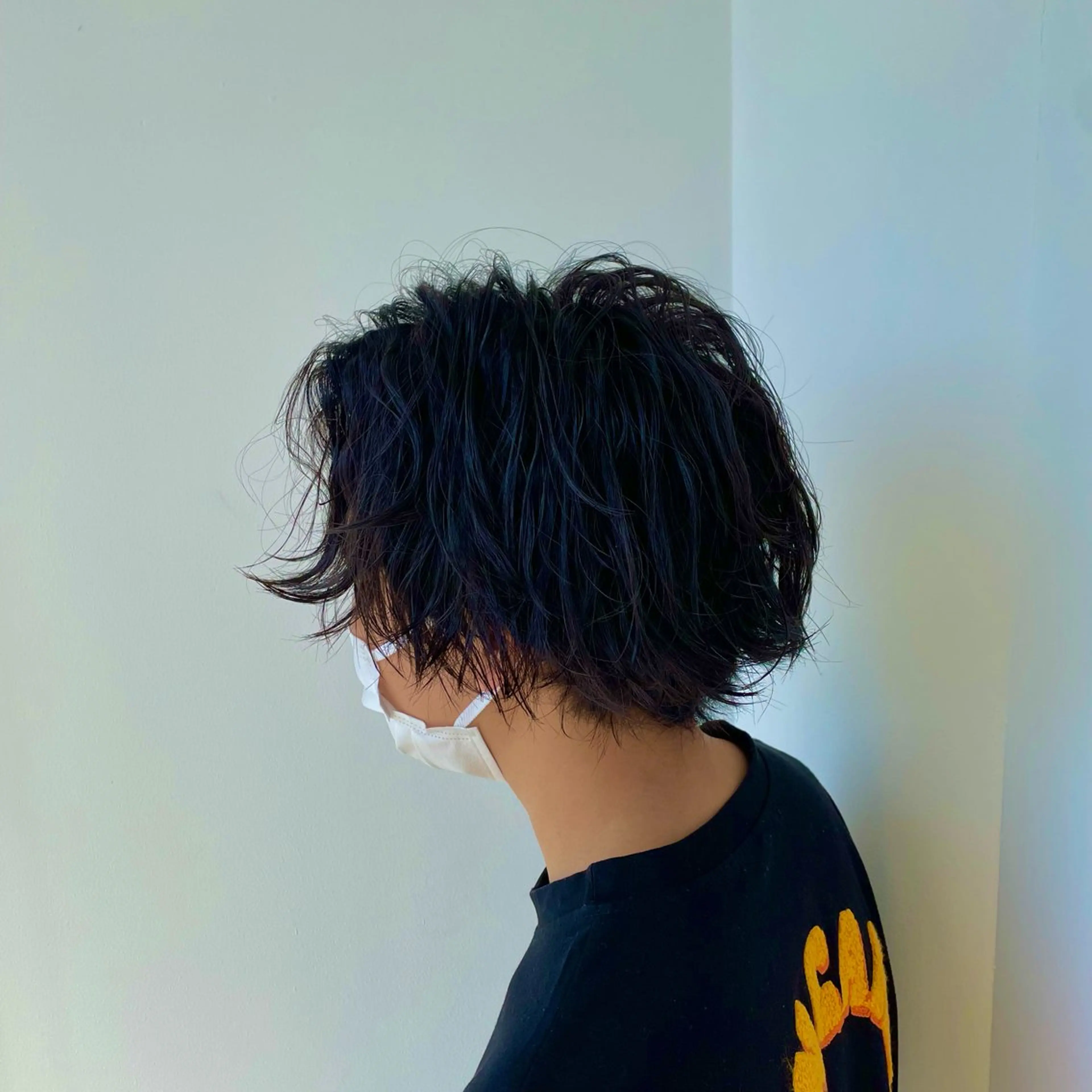 メンズ センターパート 鈴木 崇之のヘアスタイル