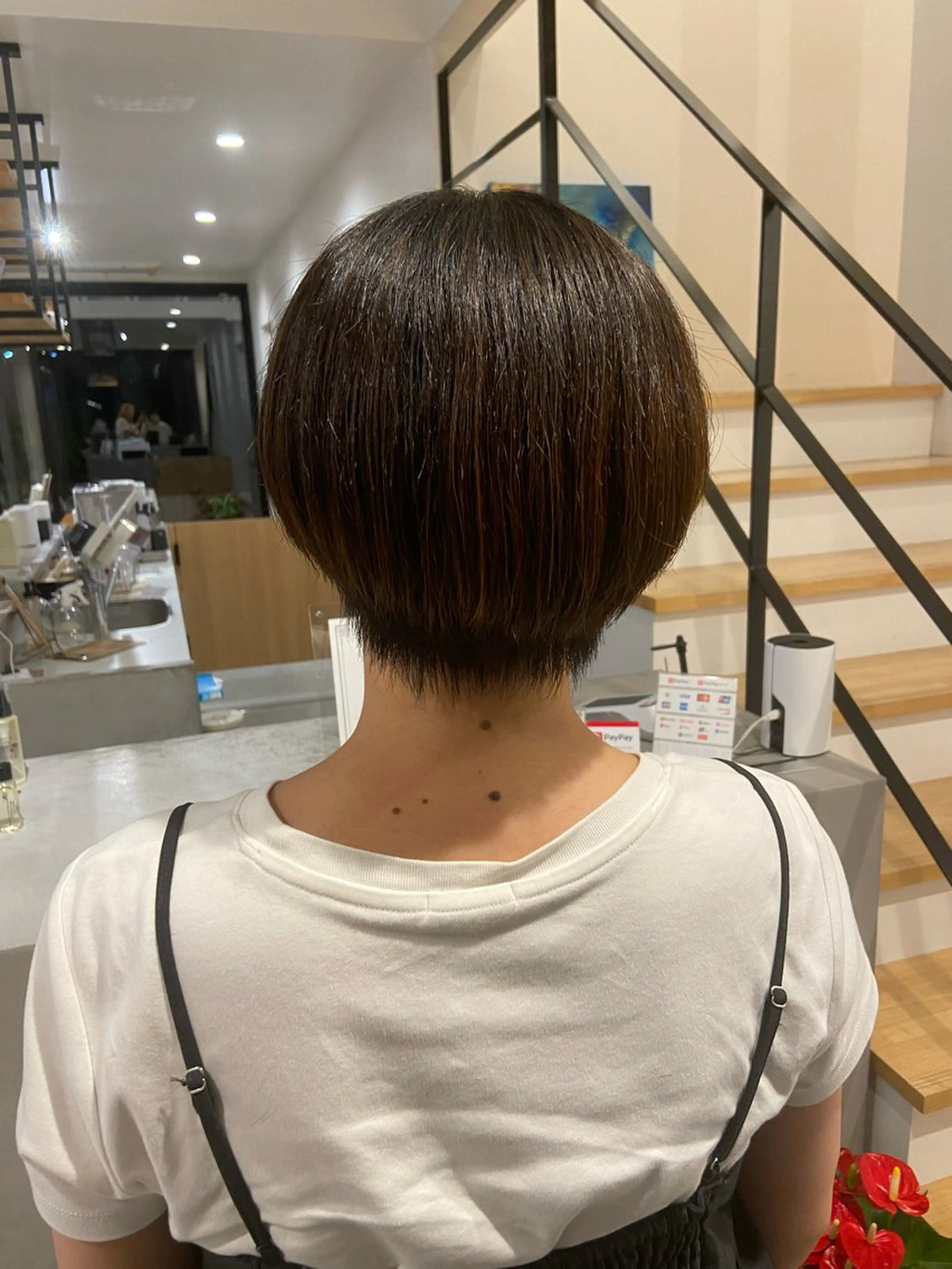 ショート ヤタガイ ミツエのヘアスタイル