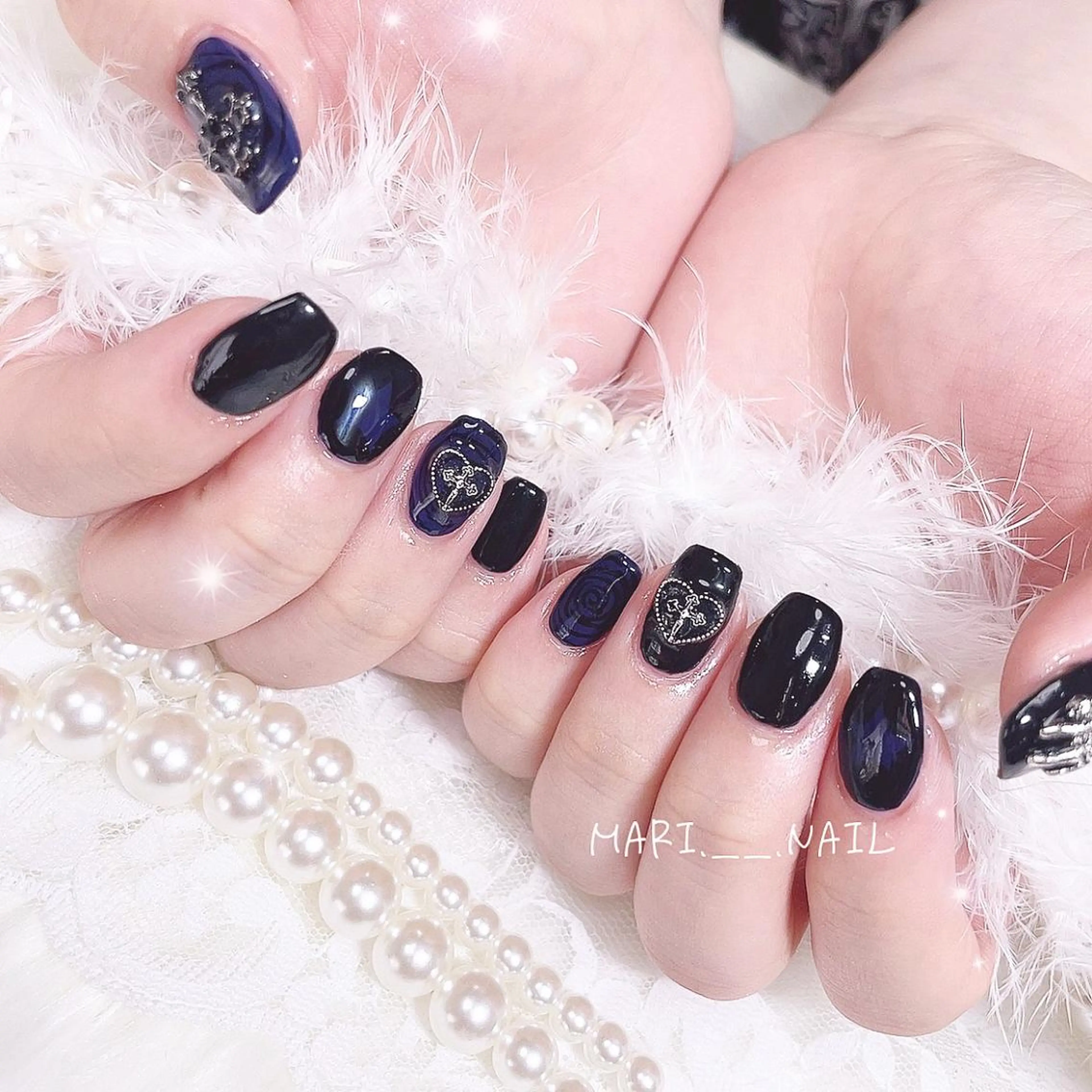 ネイル 🎀 Mayu 🎀痛ネイルのネイルデザイン