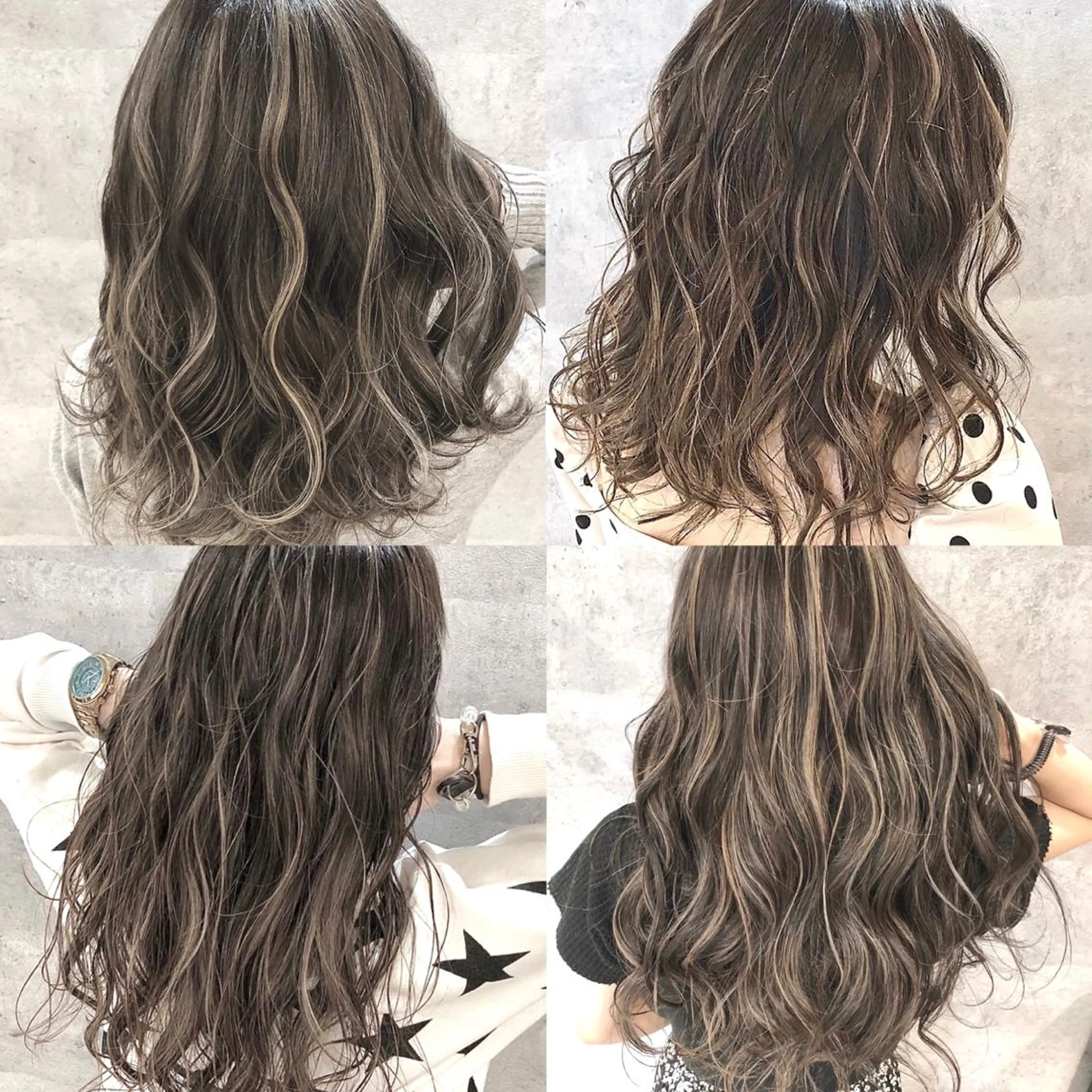 ロング カラー ハイライトカラー ハイライト ✨ハイトーン✨ 濱田知孝のヘアスタイル