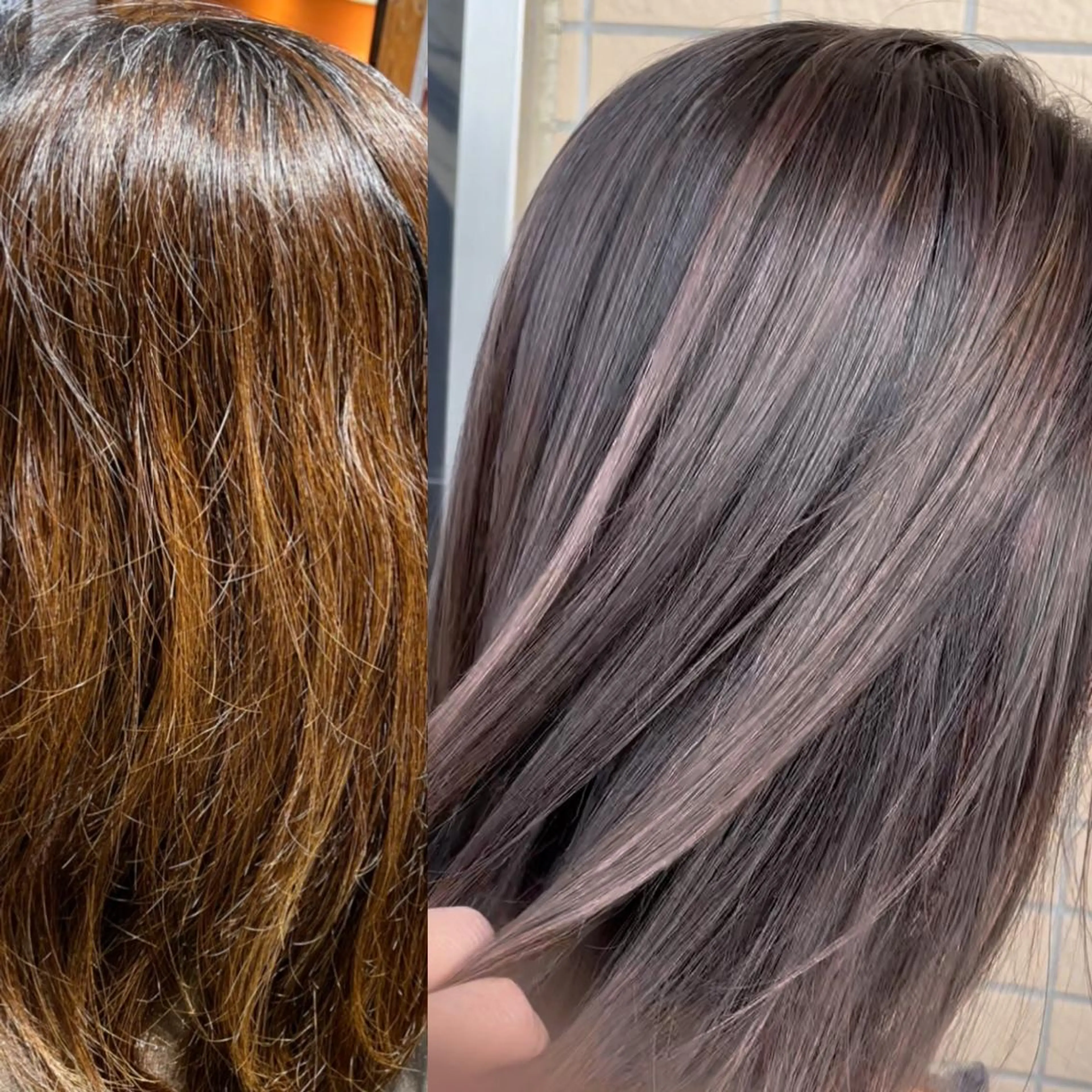 カラー ヘアカラー 坂野 結子のヘアスタイル