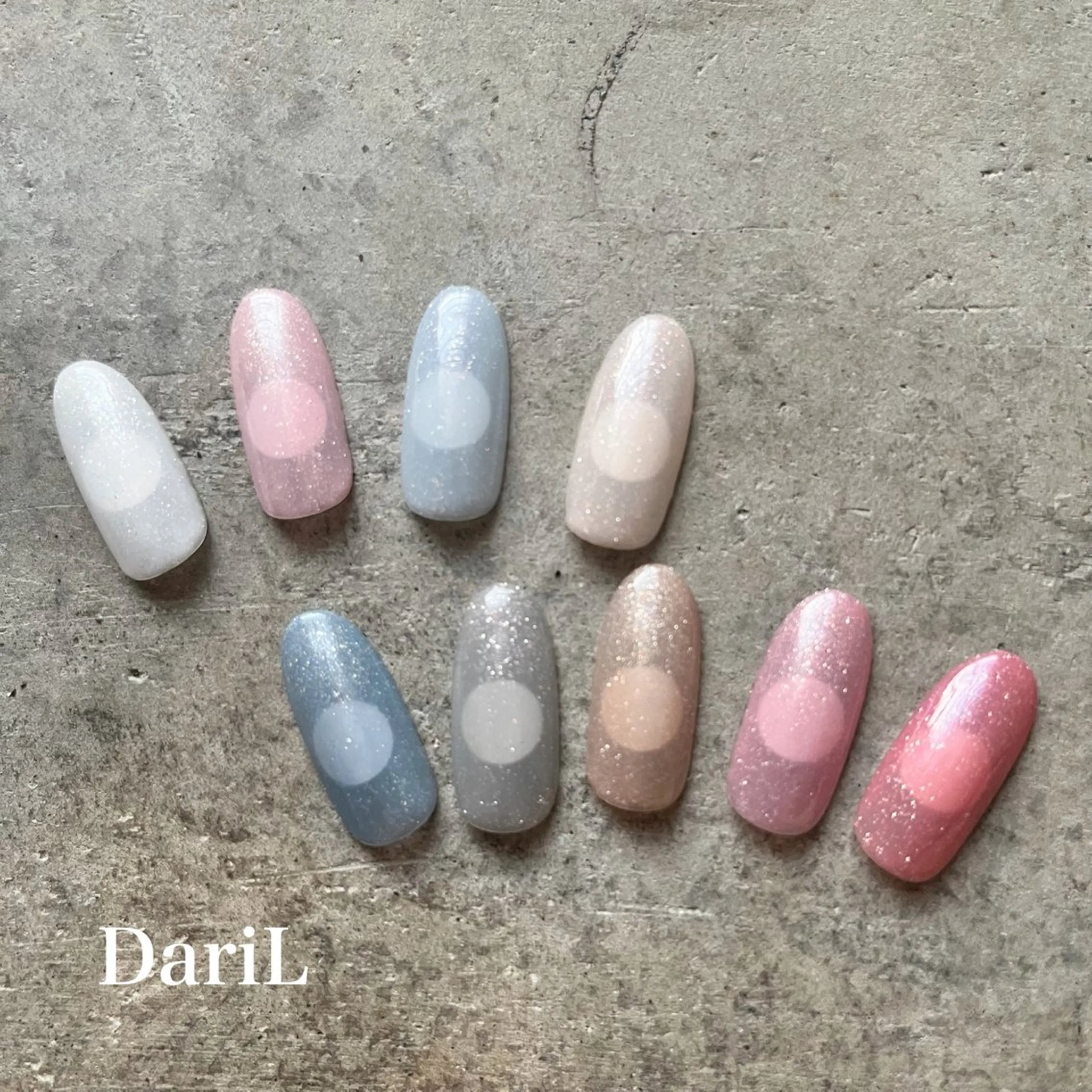 ネイル キラキラネイル DariL Ayaのネイルデザイン