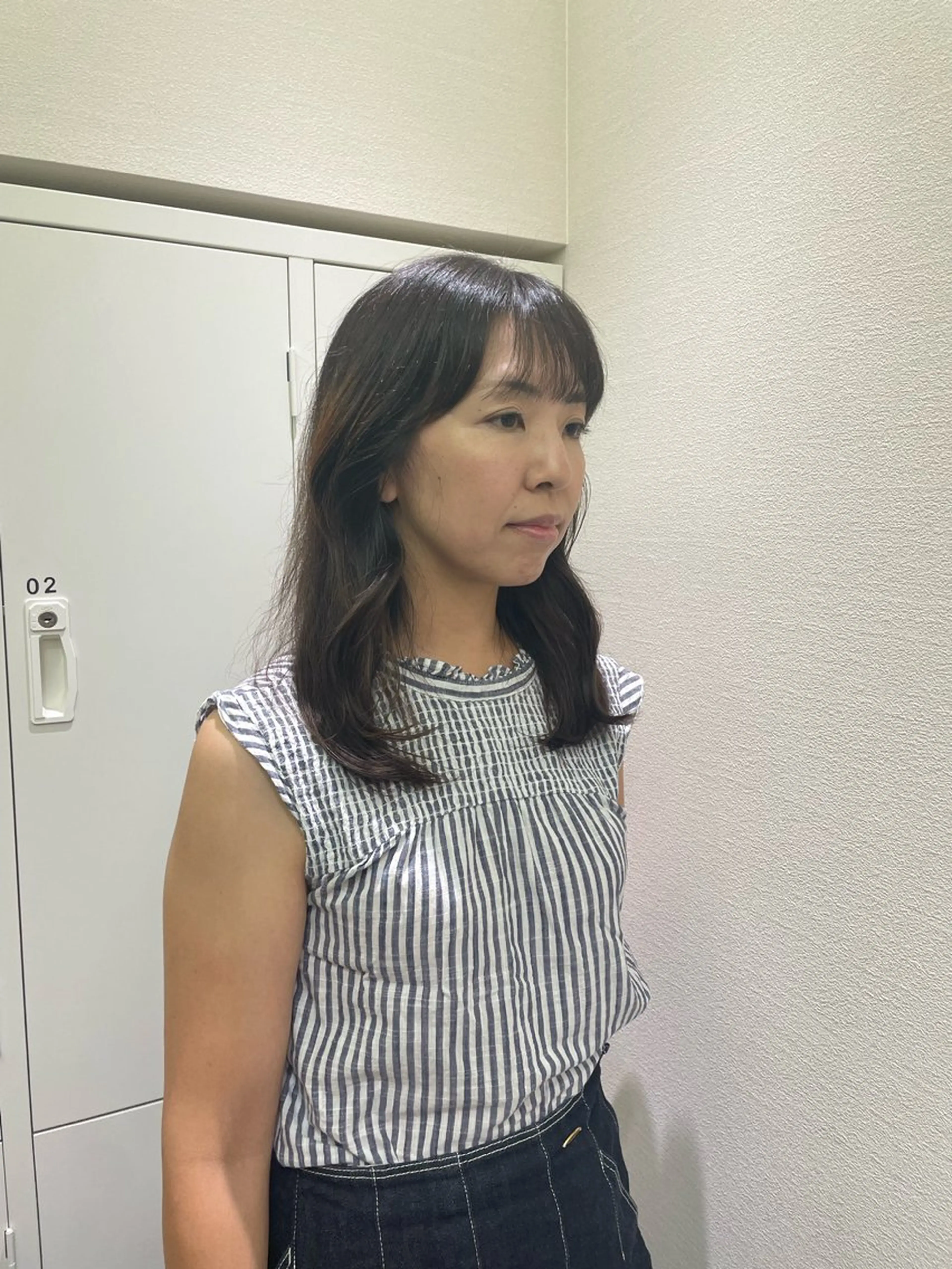 セミロング mahae 林のヘアスタイル