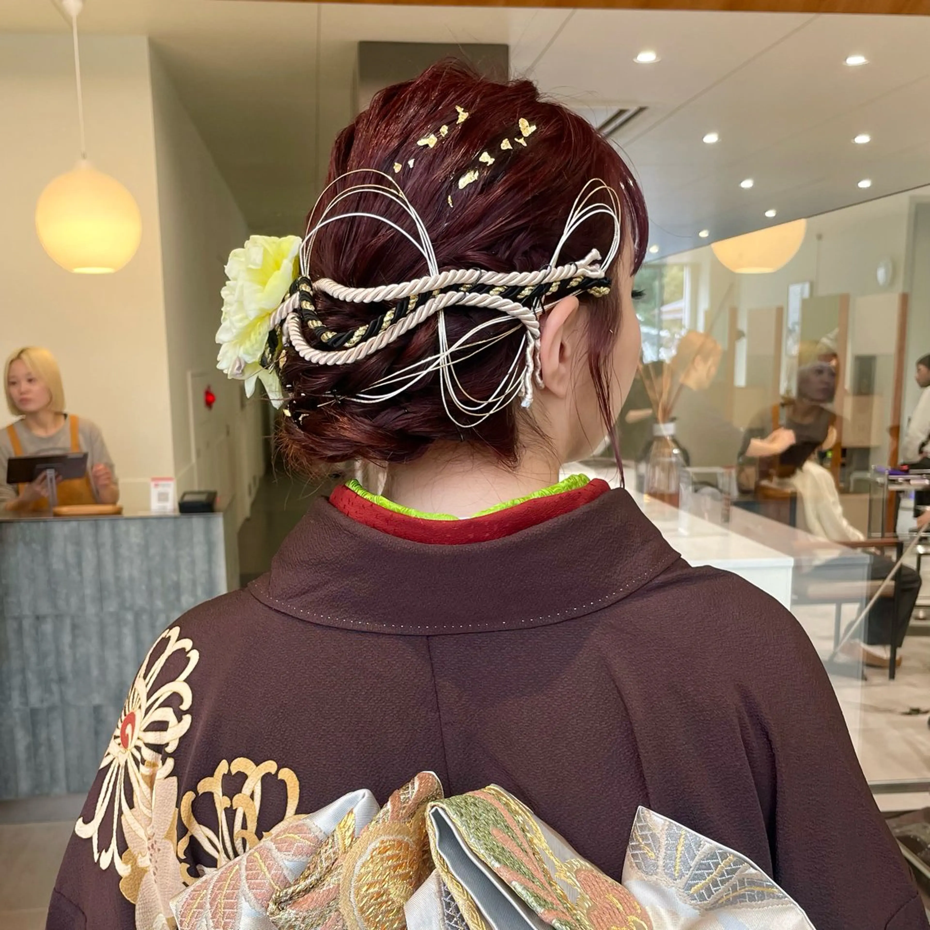 カラー ヘアアレンジ ベージュカラー 透明感カラー ダブルカラー ヘアセット 髪質改善カラー/ボブ 🌻Mutsumiのヘアスタイル