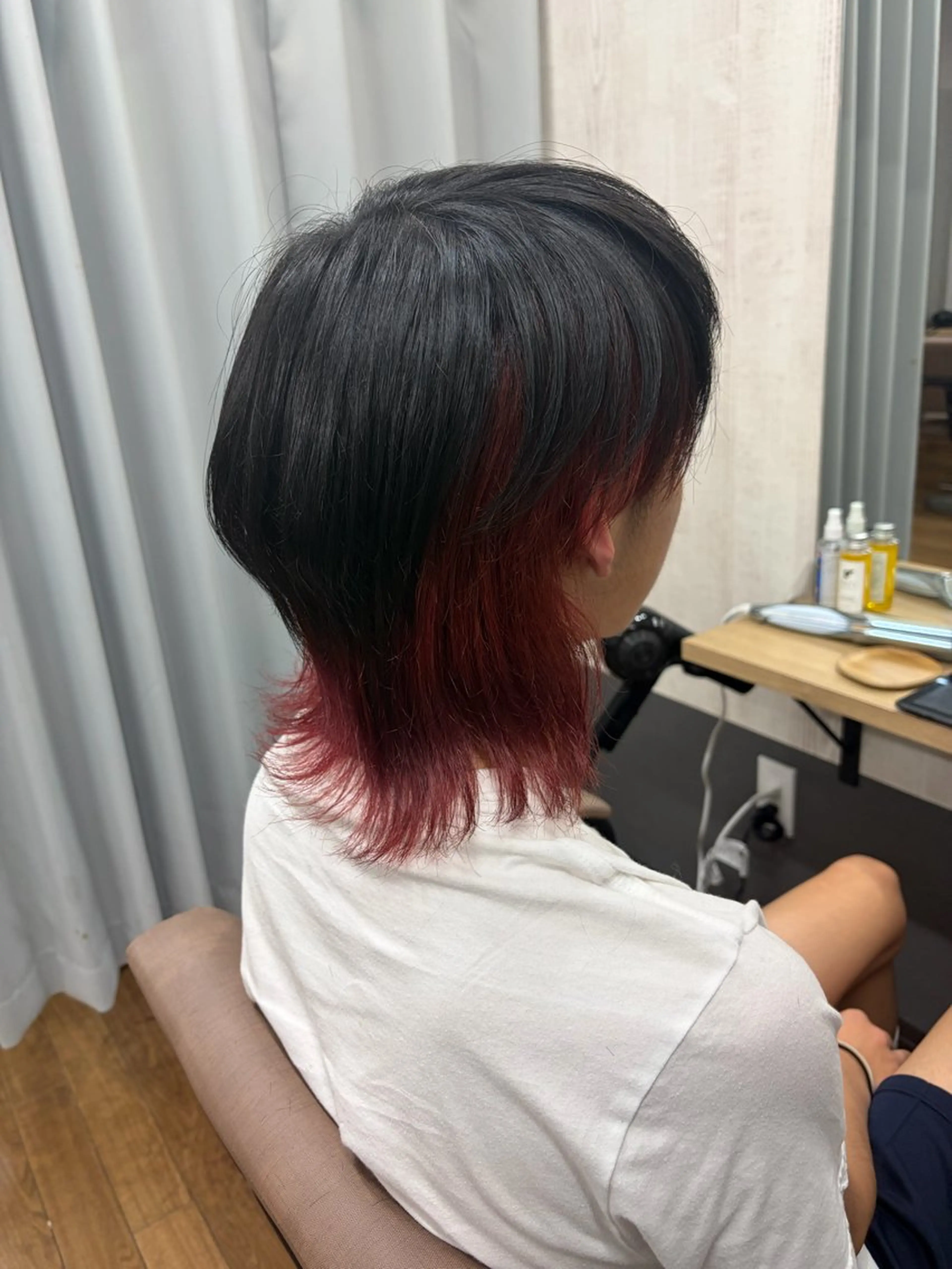 ミディアム カラー カット ヘアカラー TELA HAIR 幕張本郷店　千尋のヘアスタイル