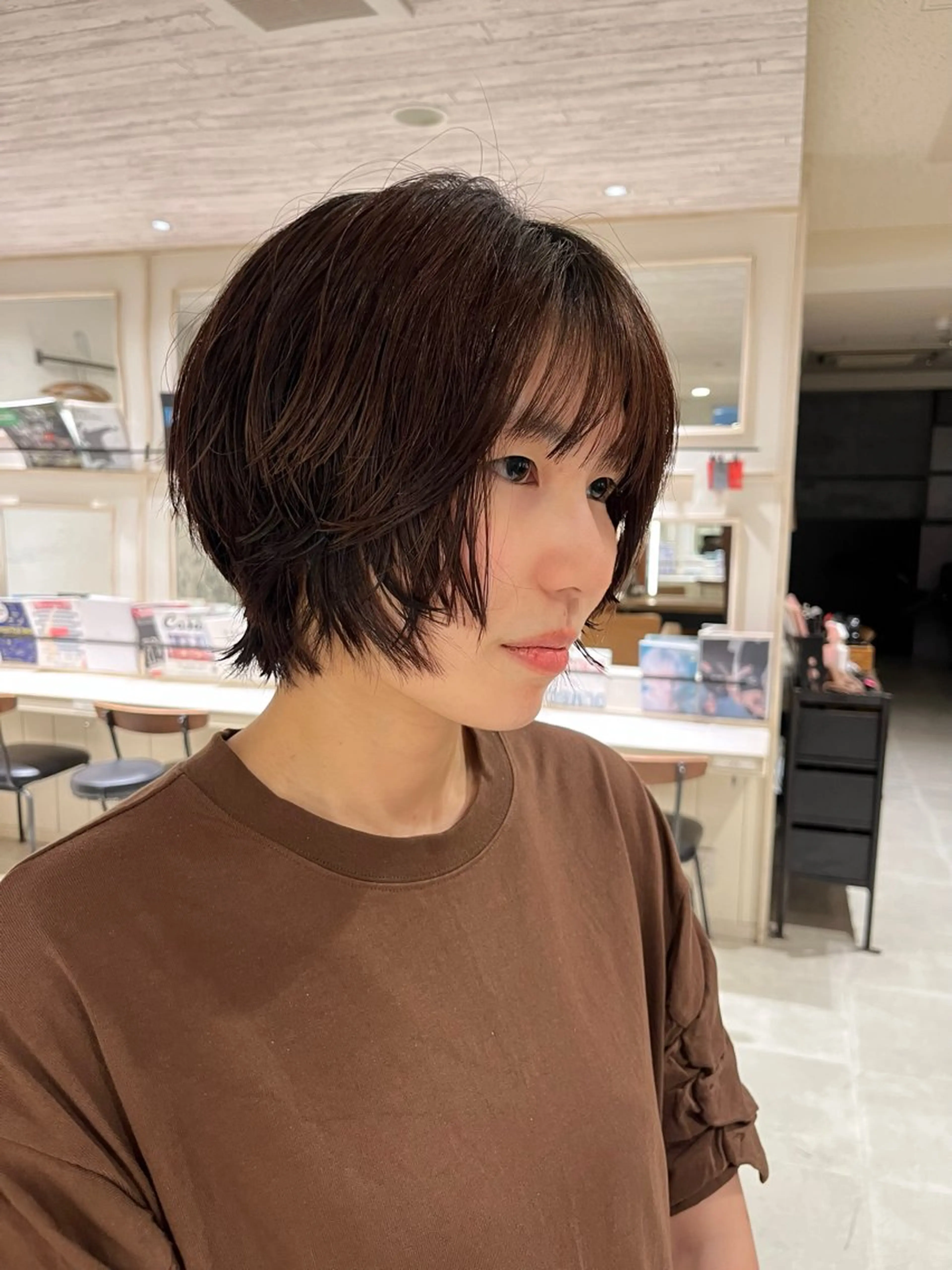 ショート ショートボブ ボブ ショートヘア bococa / マナカのヘアスタイル