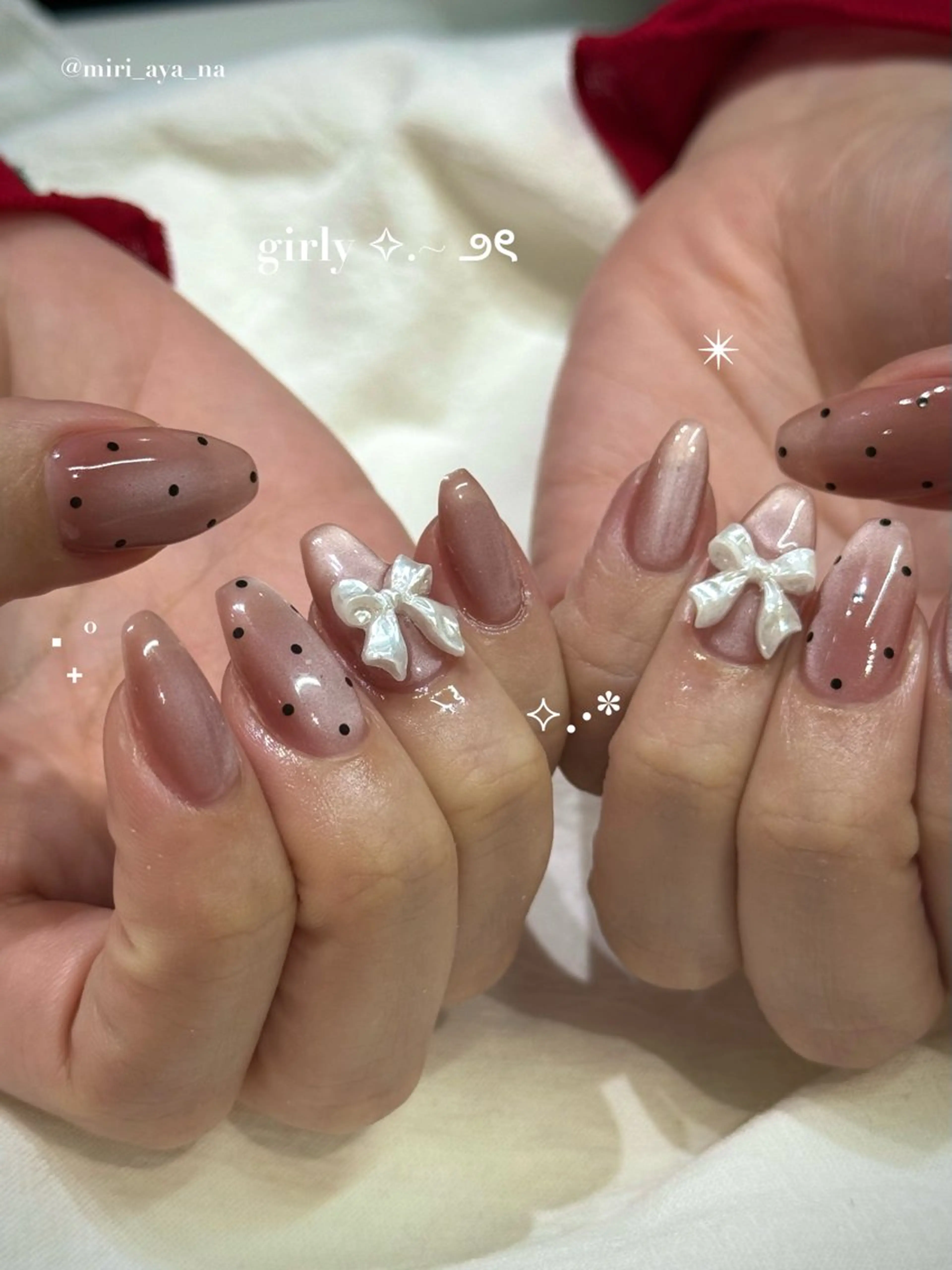 ネイル ハンドネイル 新宿代々木/ちゅるん ワンホン/miriのネイルデザイン