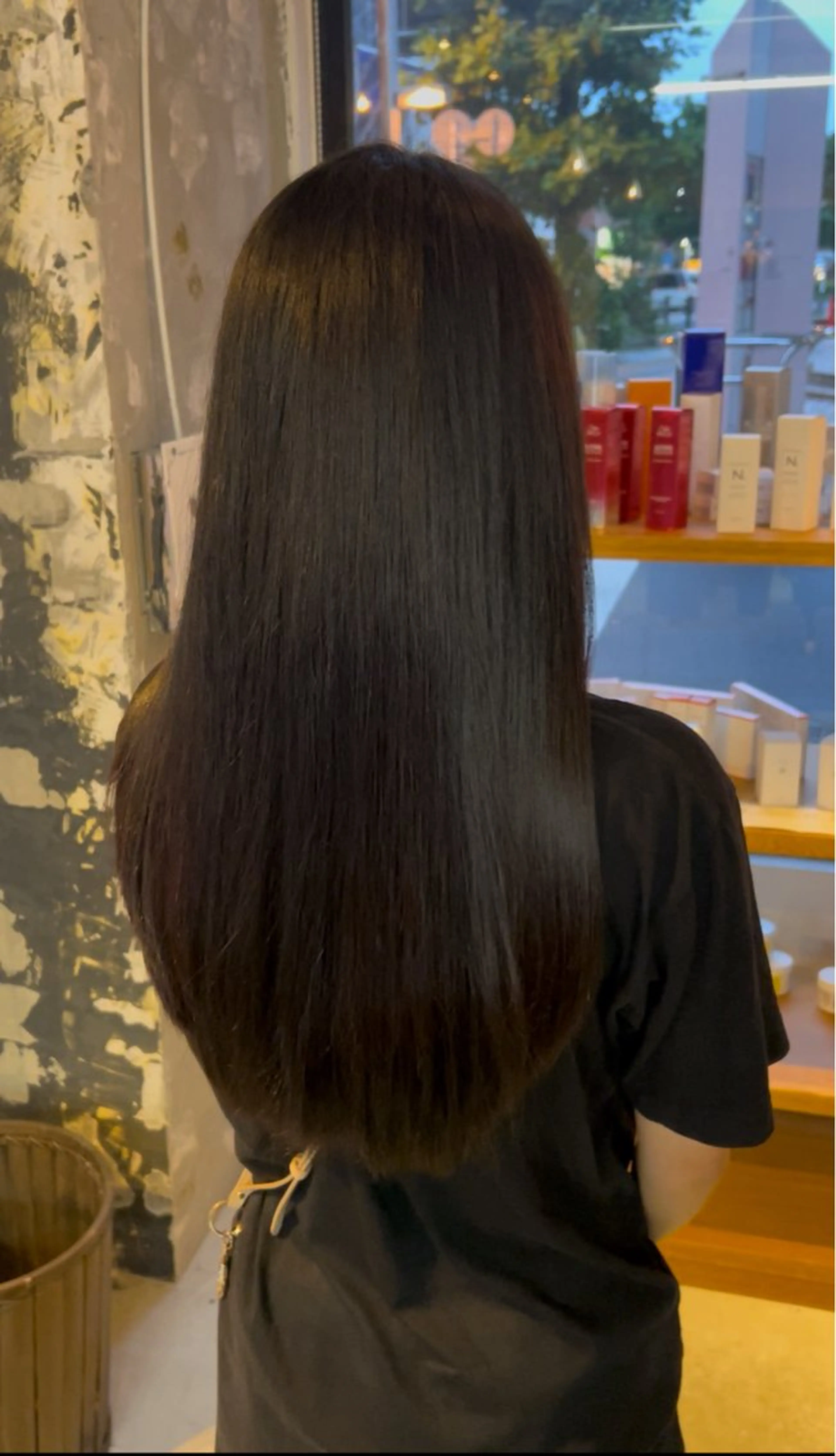 ロング 上原 心のヘアスタイル