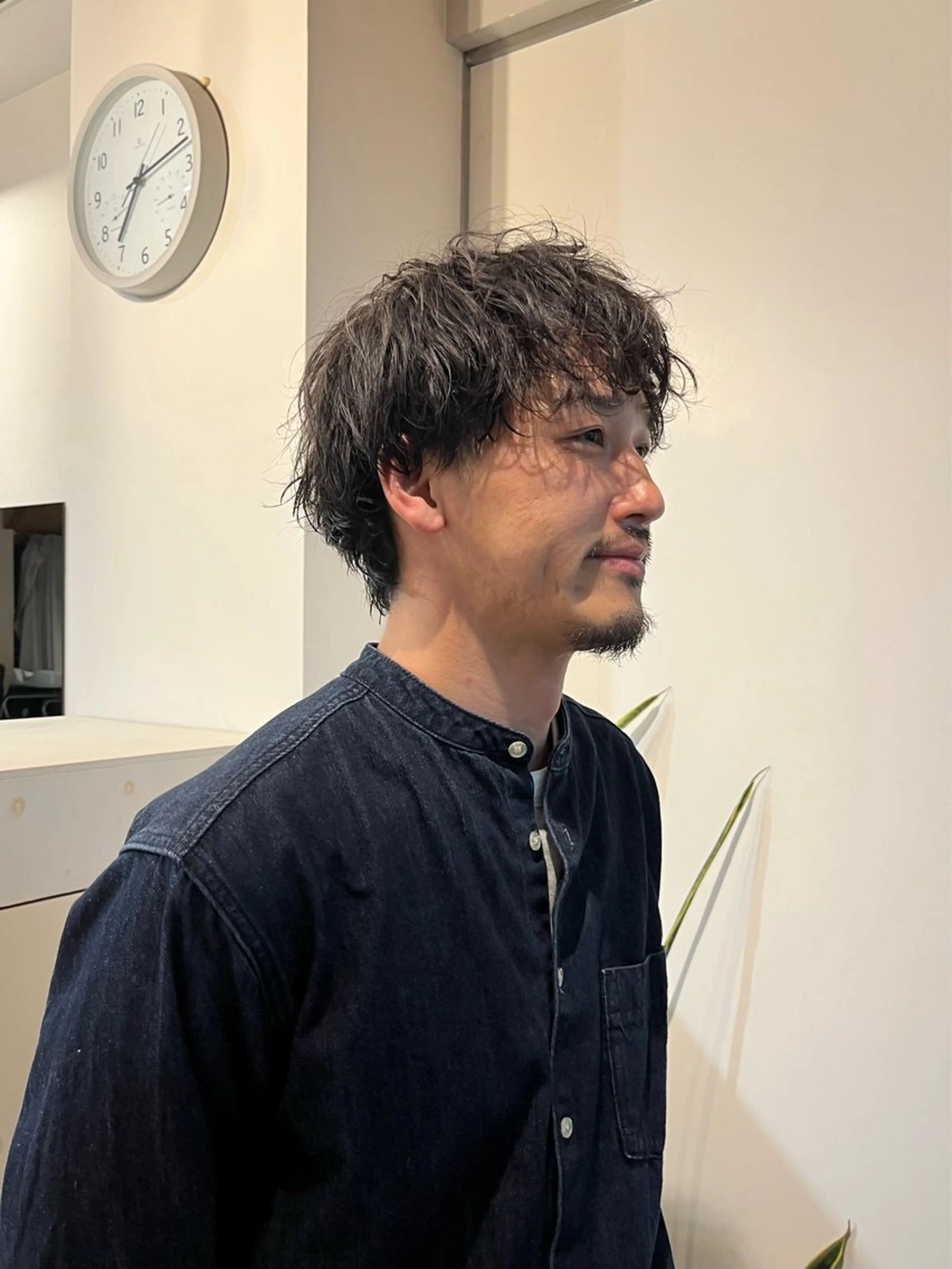 パーマ メンズ 大内 さゆりのヘアスタイル