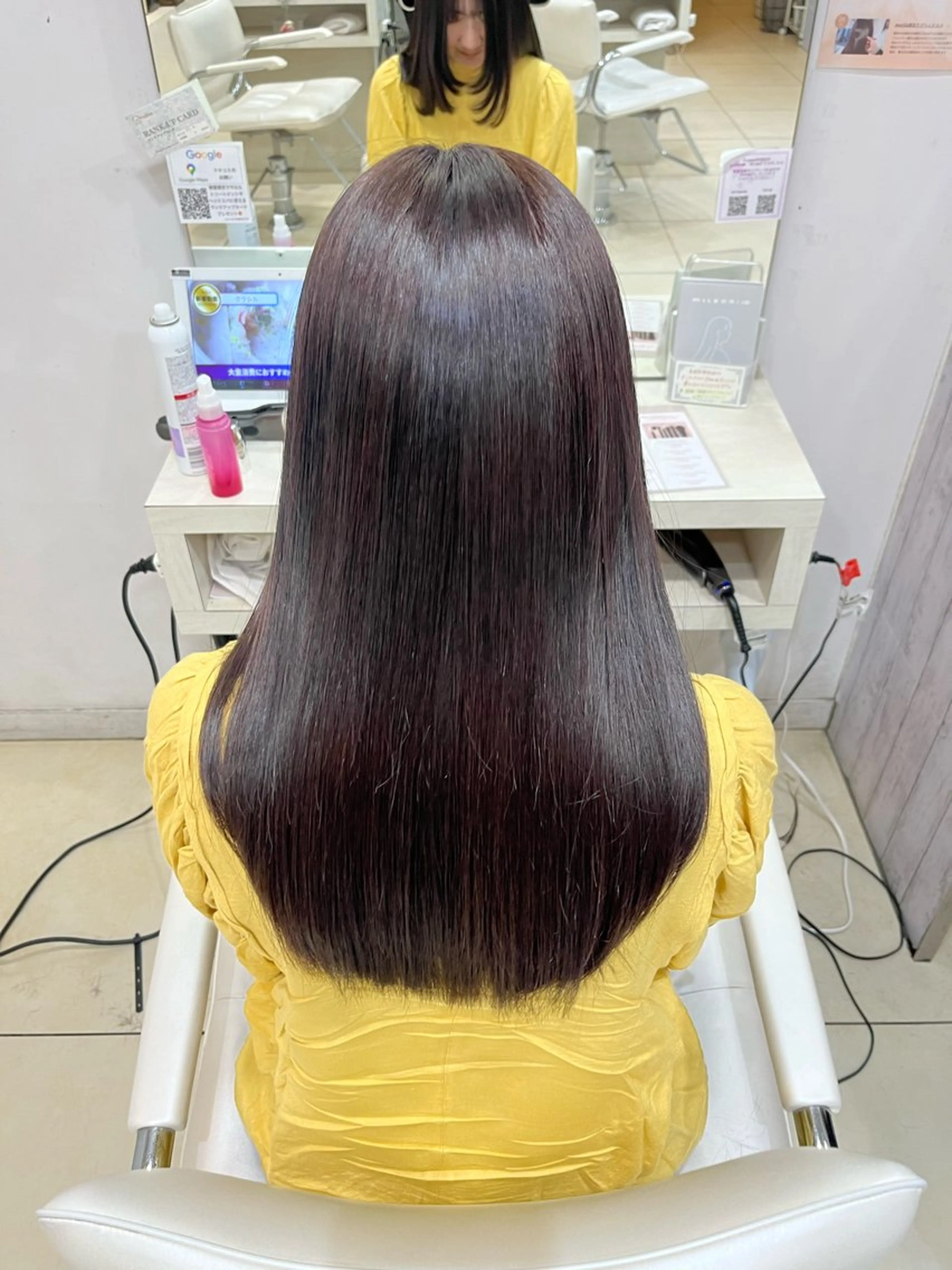 ロング カラー グレージュ ヘアカラー 🤎ベージュカラー/ 髪質改善/山岸🤎のヘアスタイル