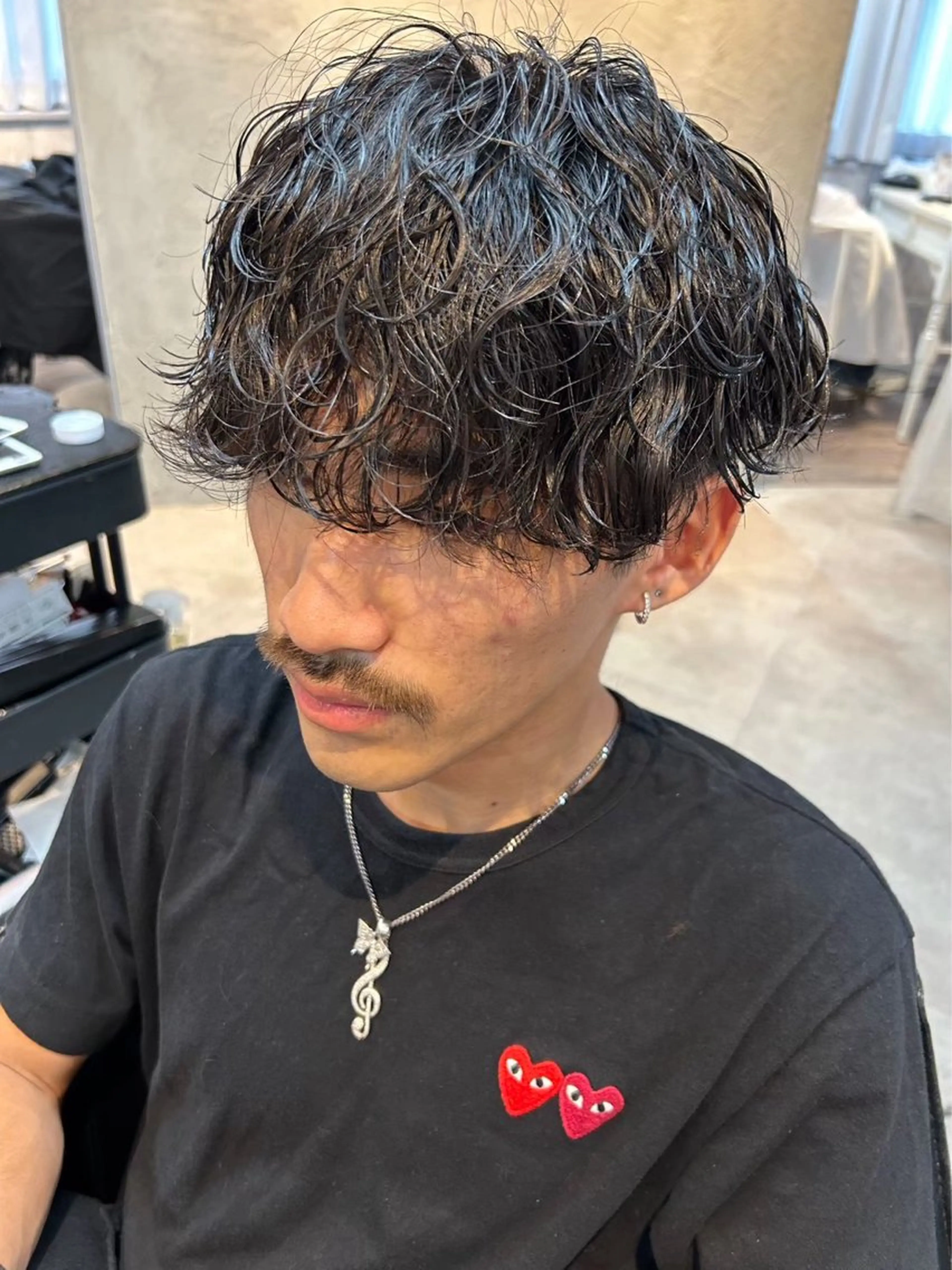 パーマ メンズ スタイリスト/ 舩戸夏稀のヘアスタイル