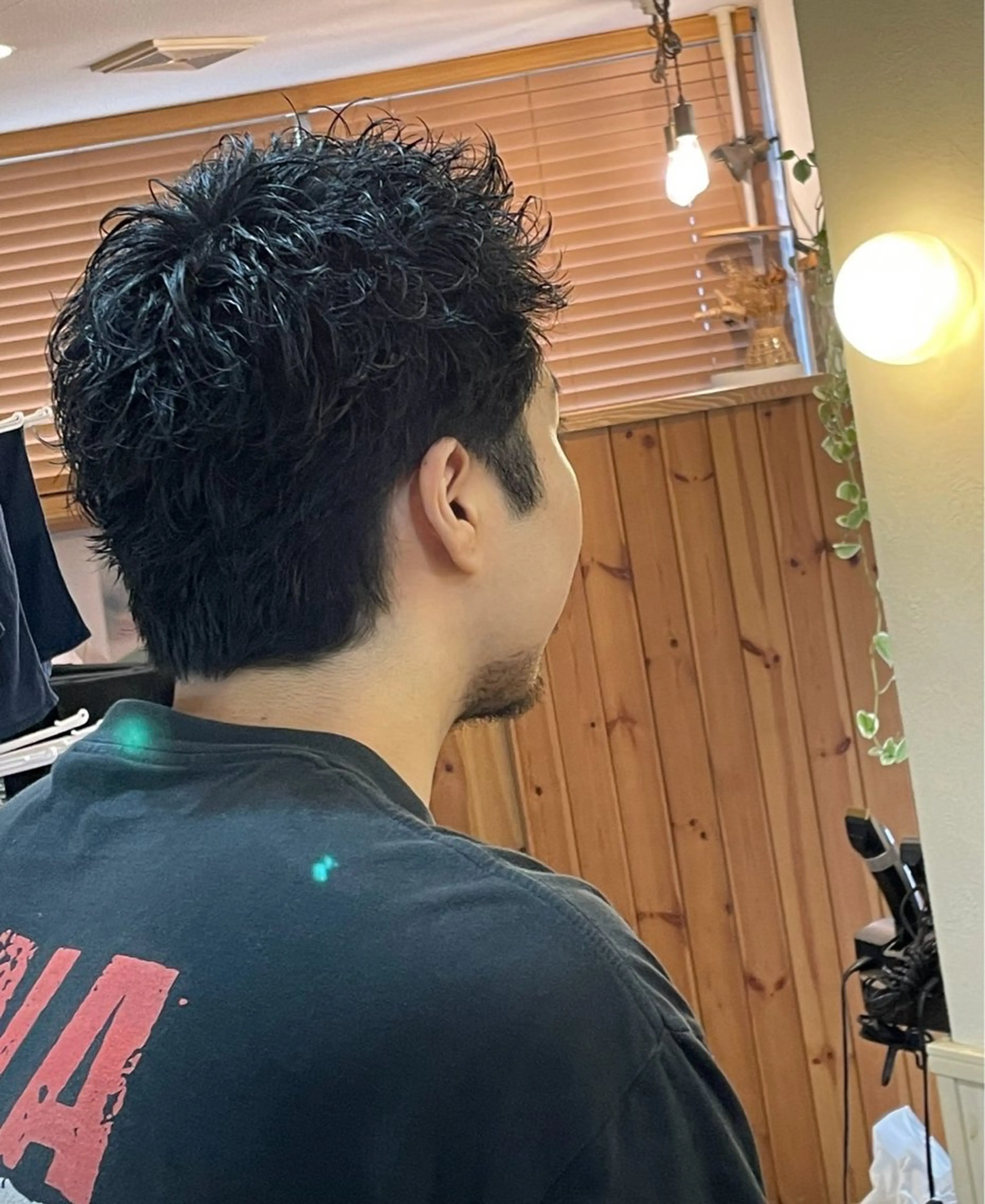 パーマ メンズ 水澤 翔のヘアスタイル