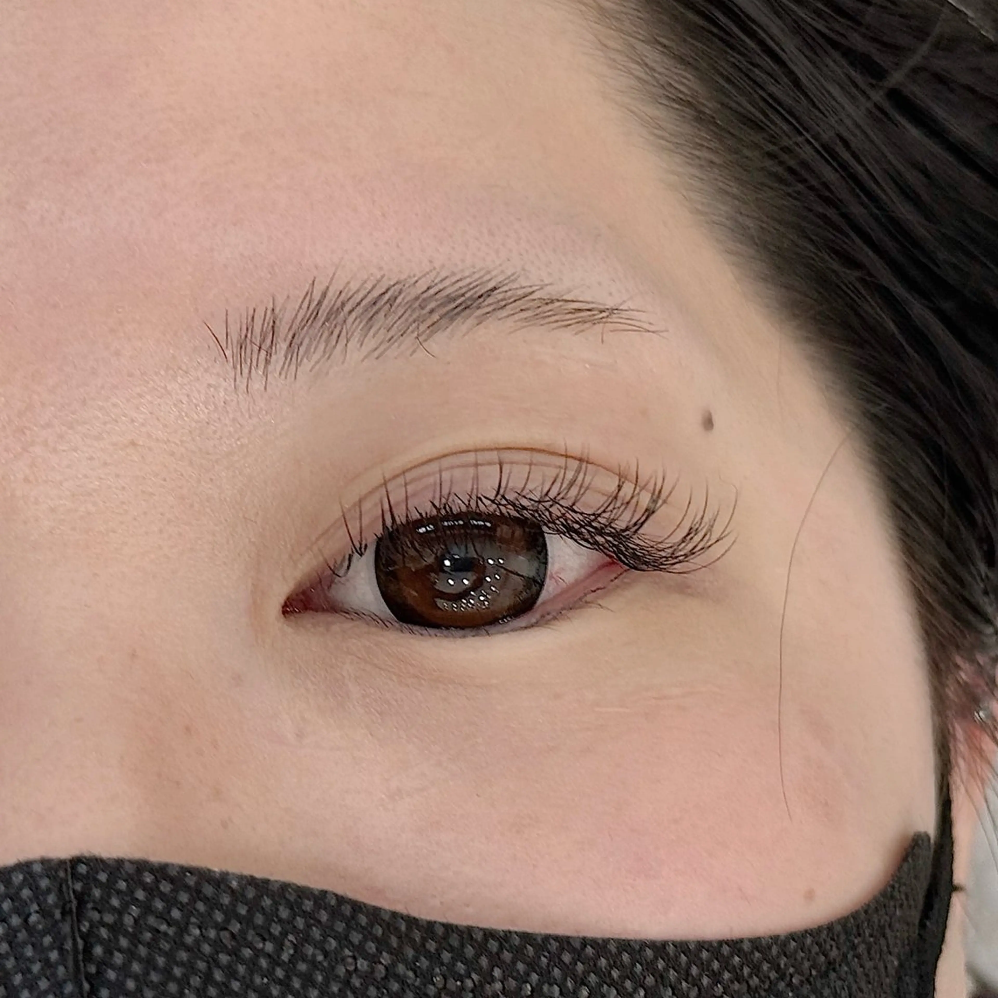 マツエク・マツパ フラットラッシュ Eyelist NANAのマツエク・マツパデザイン