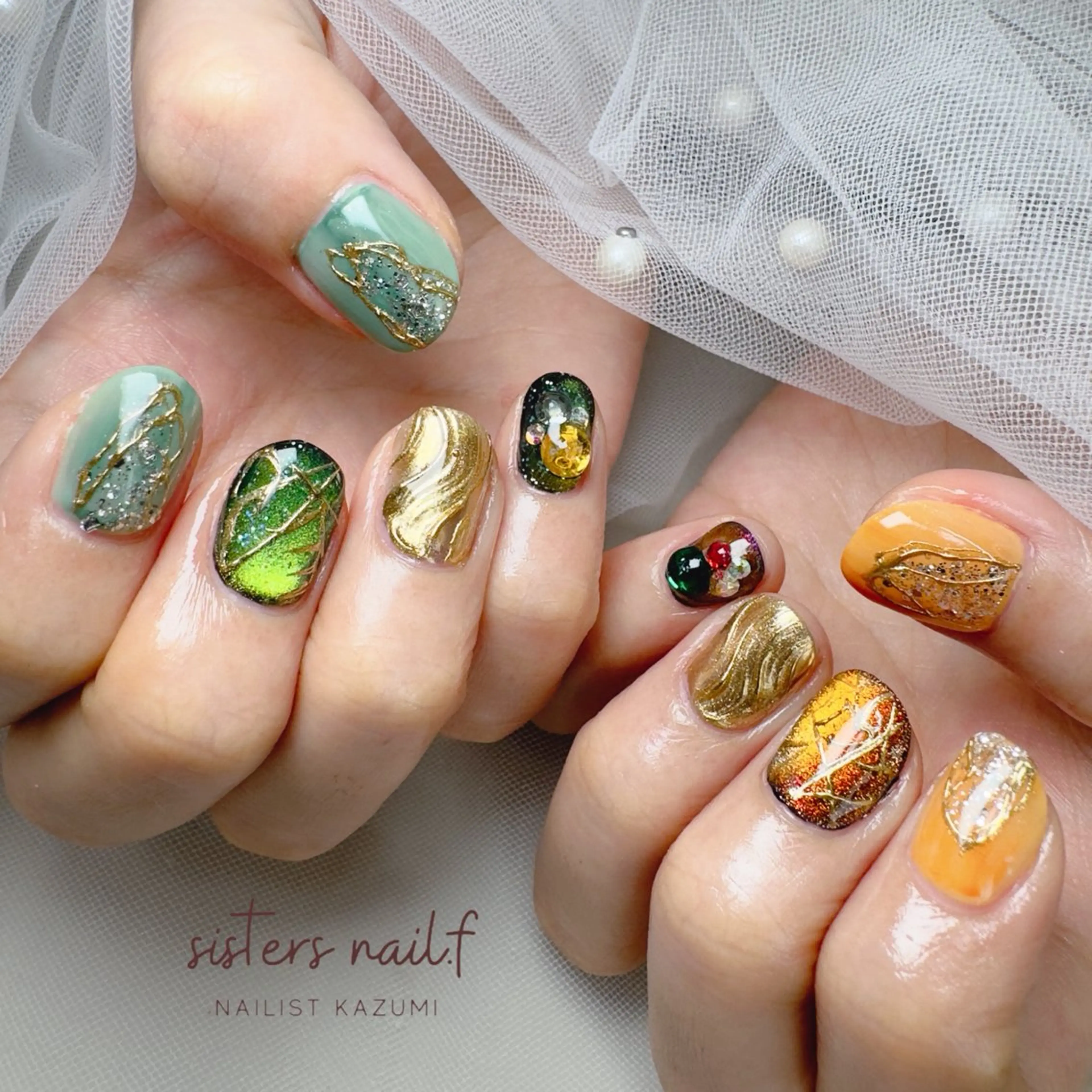 ネイル sisters nail.fのネイルデザイン