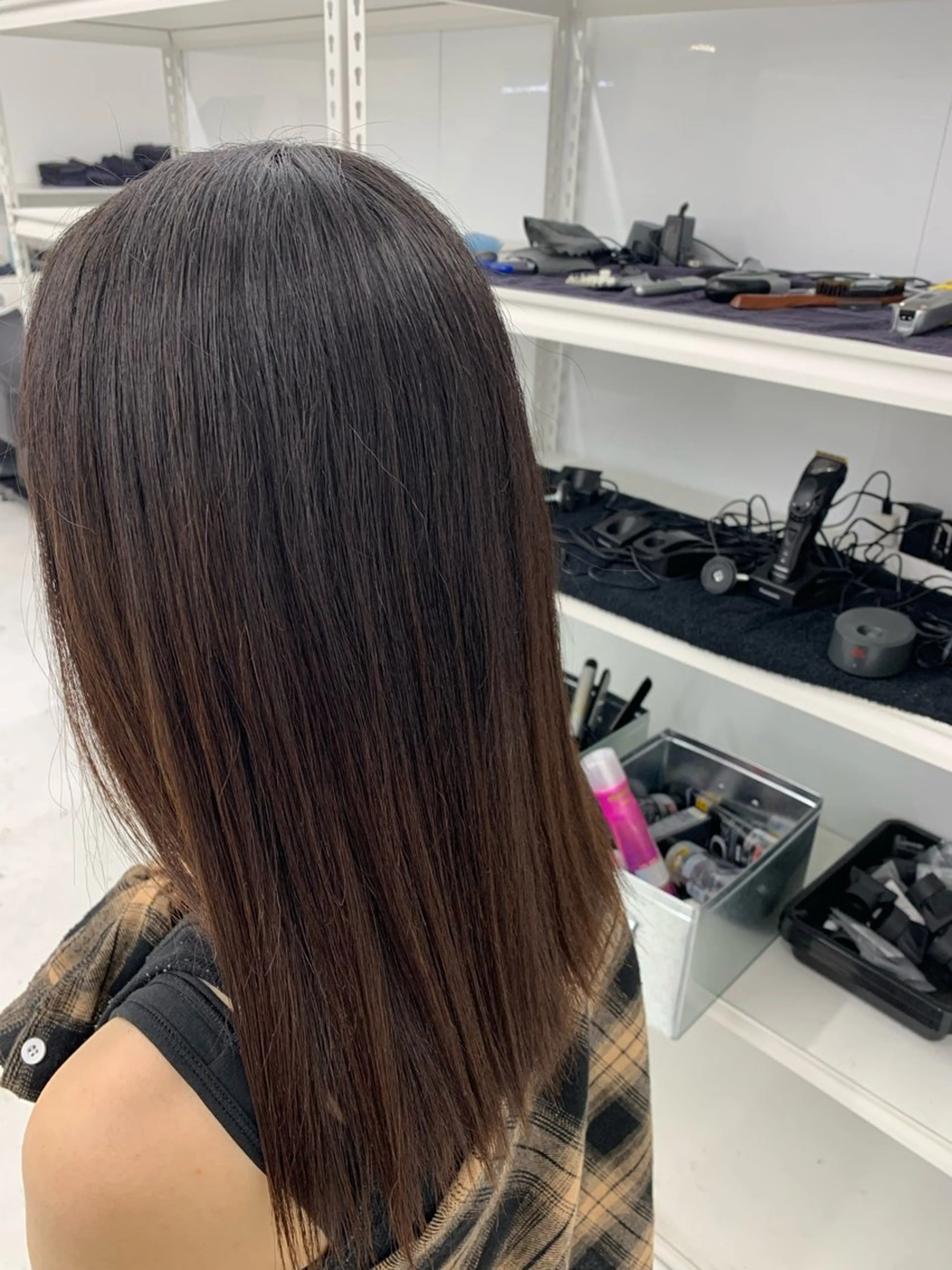 ロング 縮毛矯正 【メンズパーマ特化】 🍏網中勇喜のヘアスタイル