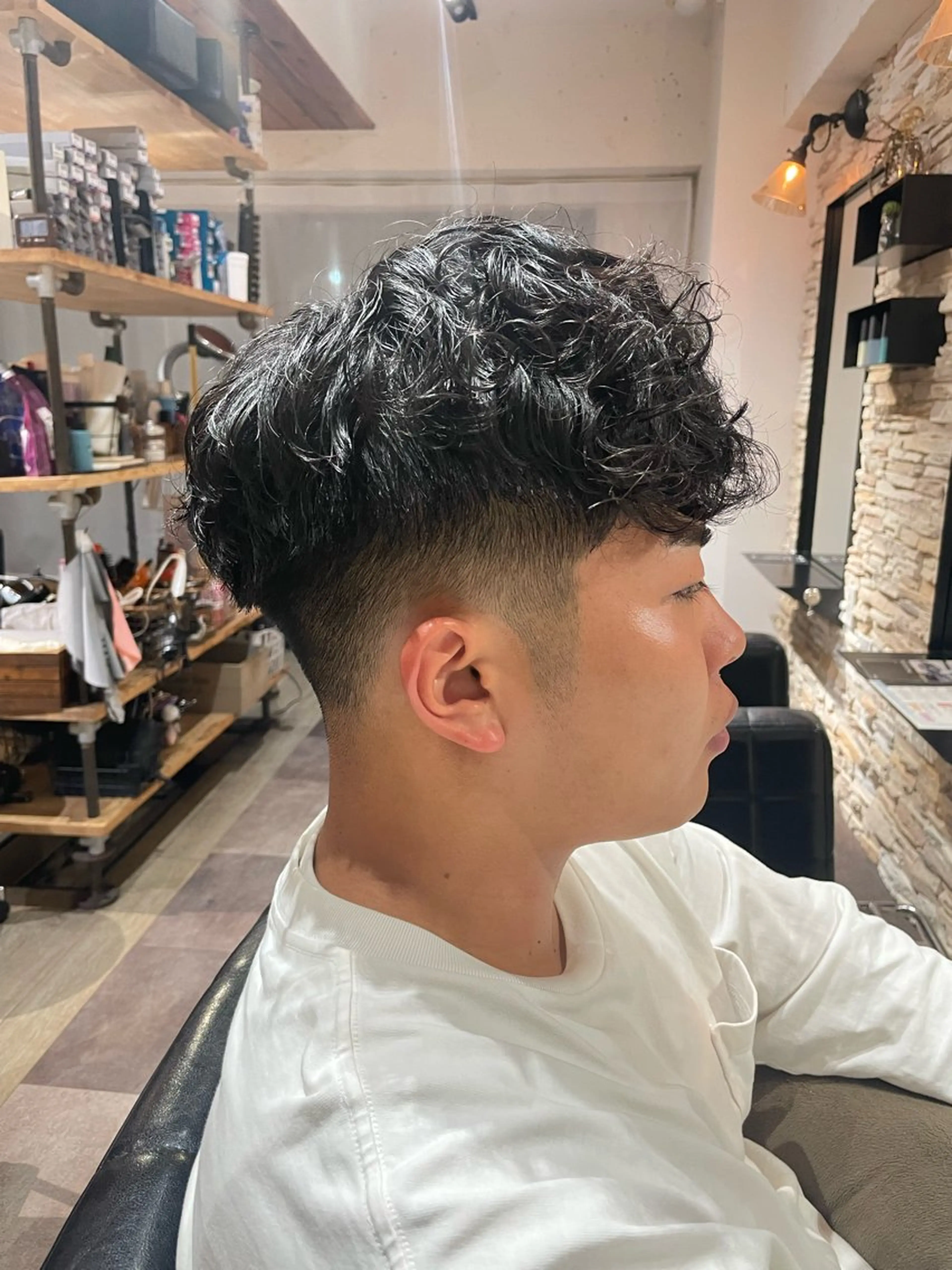 パーマ パーマ かりん髪質改善 /メンズカットのヘアスタイル