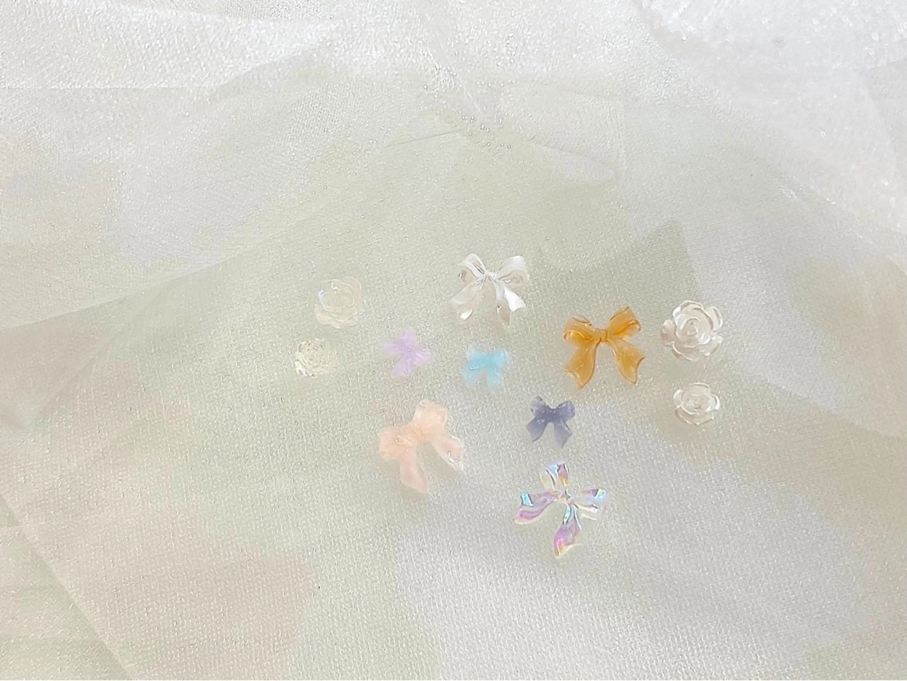 ネイル muguet🎀 モテ系🫧うるちゅるのネイルデザイン