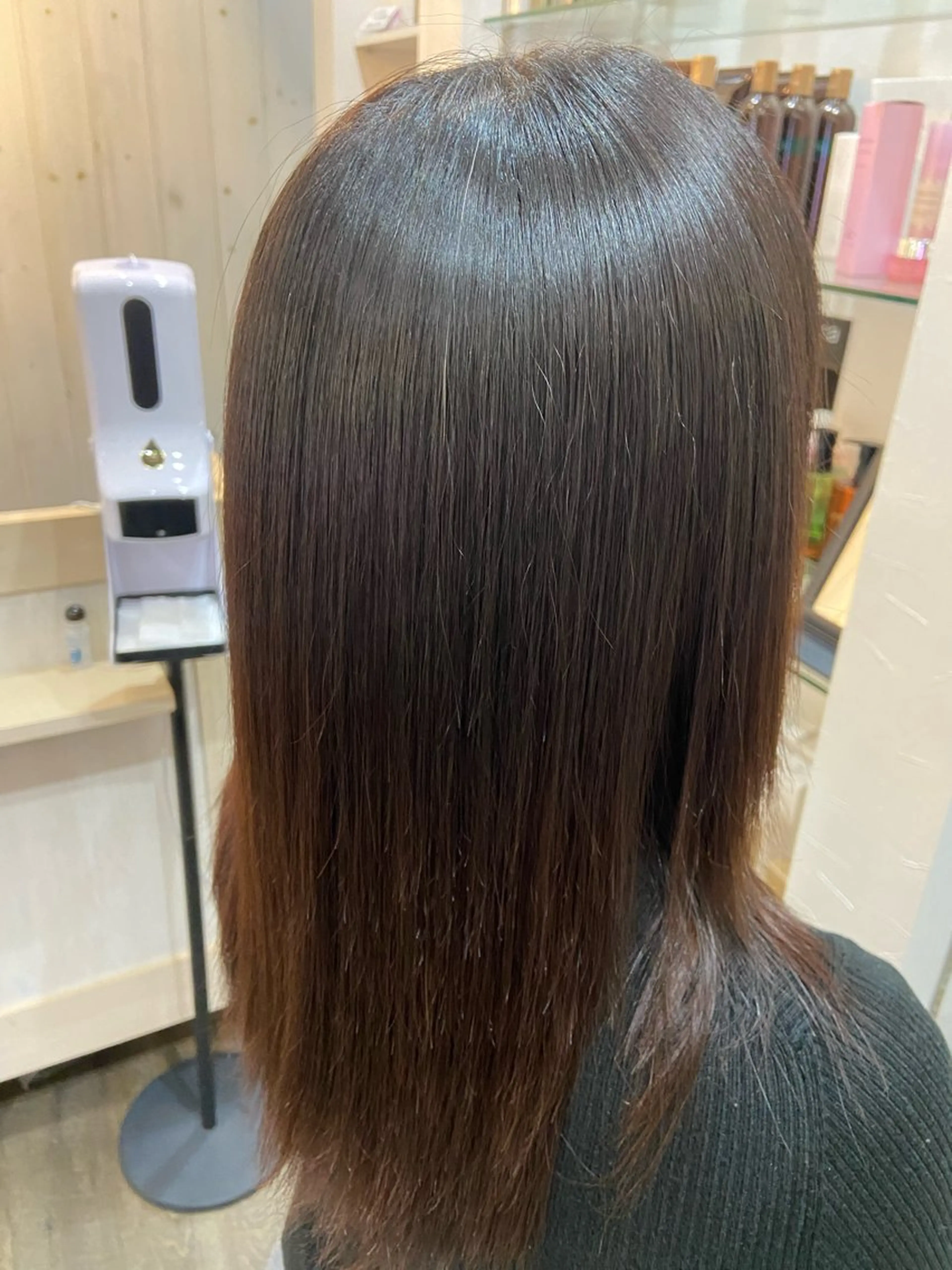 ミディアム 二宮 清峰のヘアスタイル