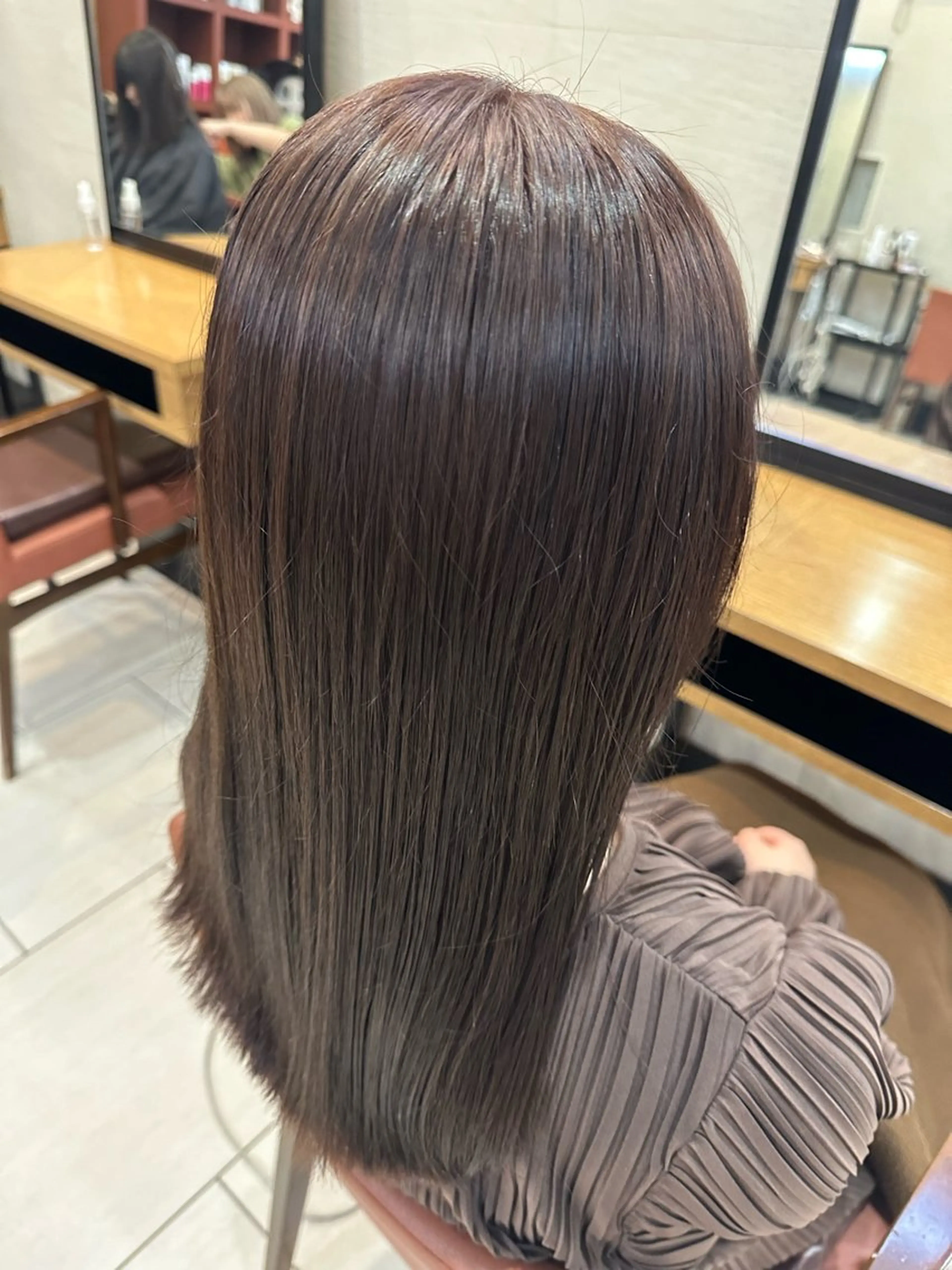 カラー 透明感カラー メンズカット/ フェザーパーマ/げんのヘアスタイル