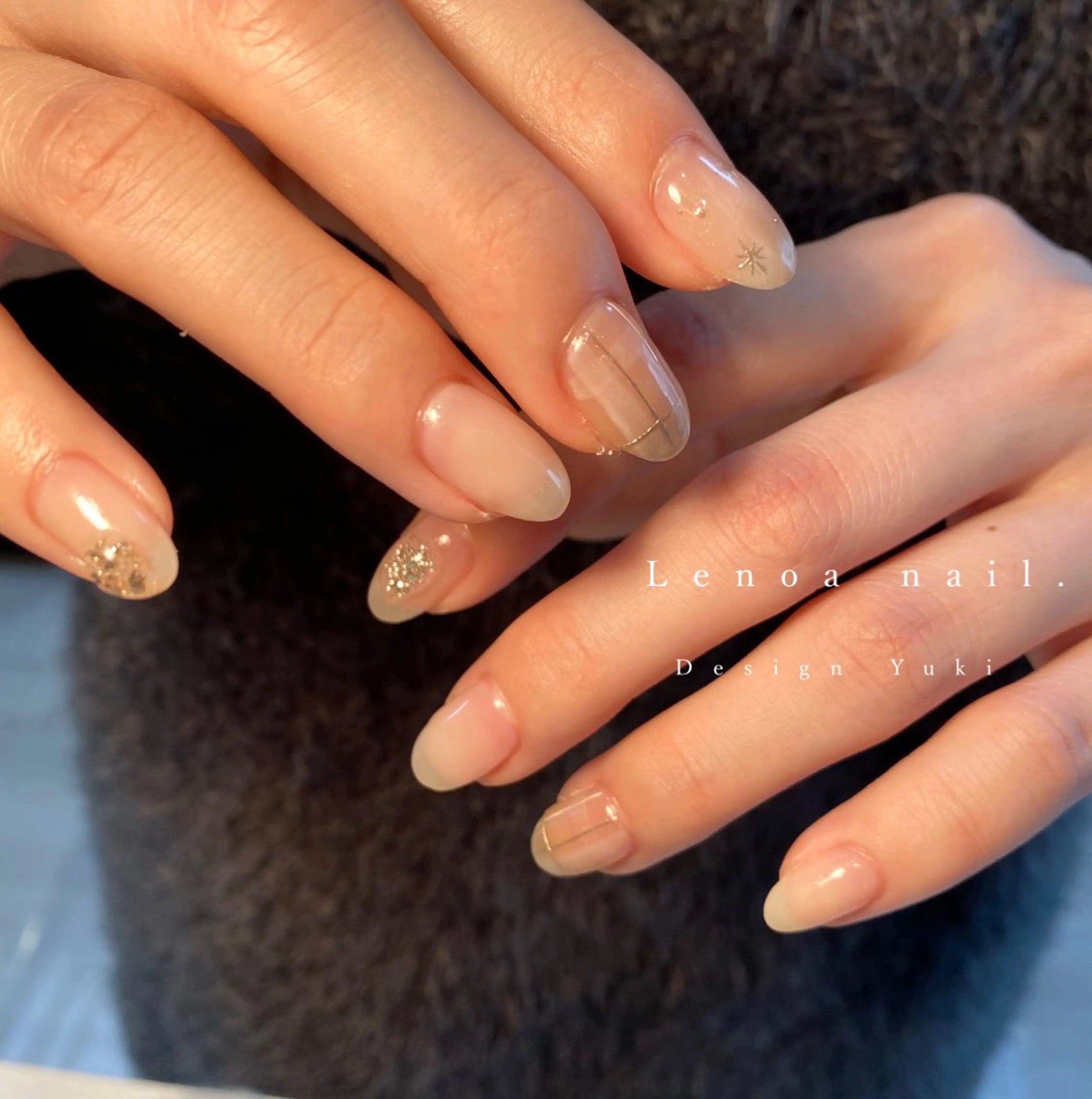 ネイル ハンドネイル Lenoa Yukiのネイルデザイン