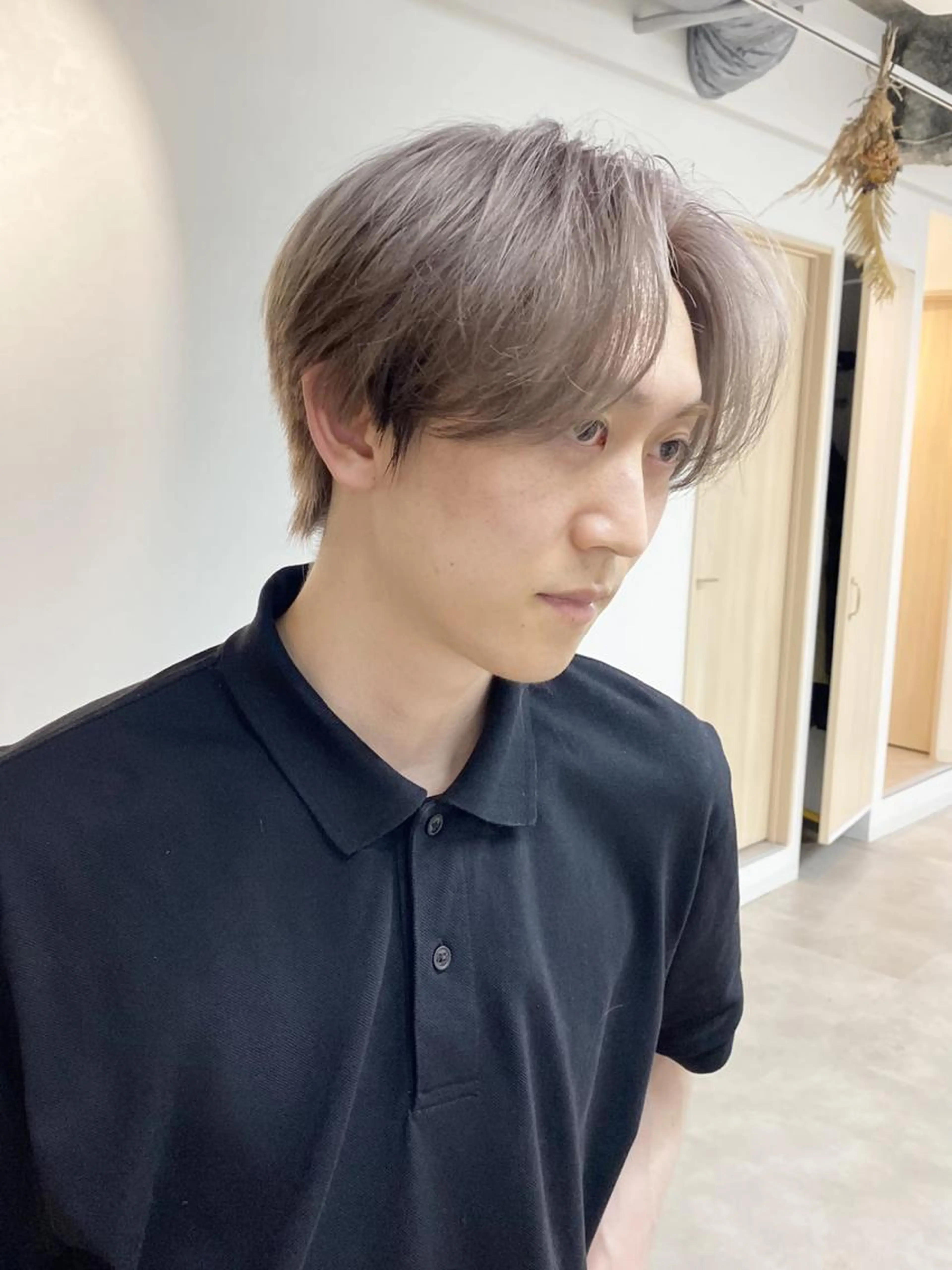 🧑🏻✂️メンズカット+2ブリーチ+カラー︎🌟の写真