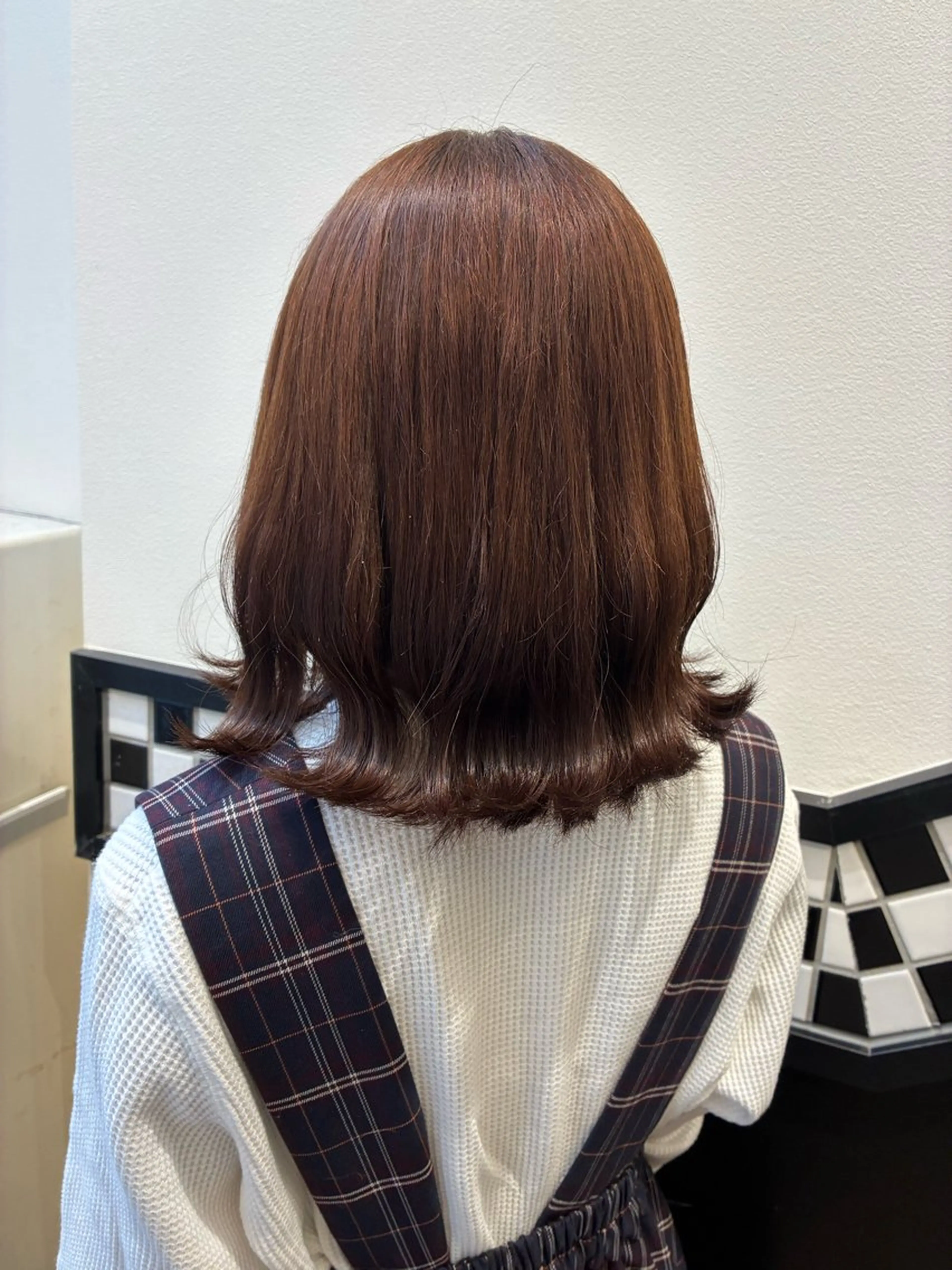 ミディアム カラー ヘアカラー ヘアアレンジ 裾カラー/Aya🥀のヘアスタイル