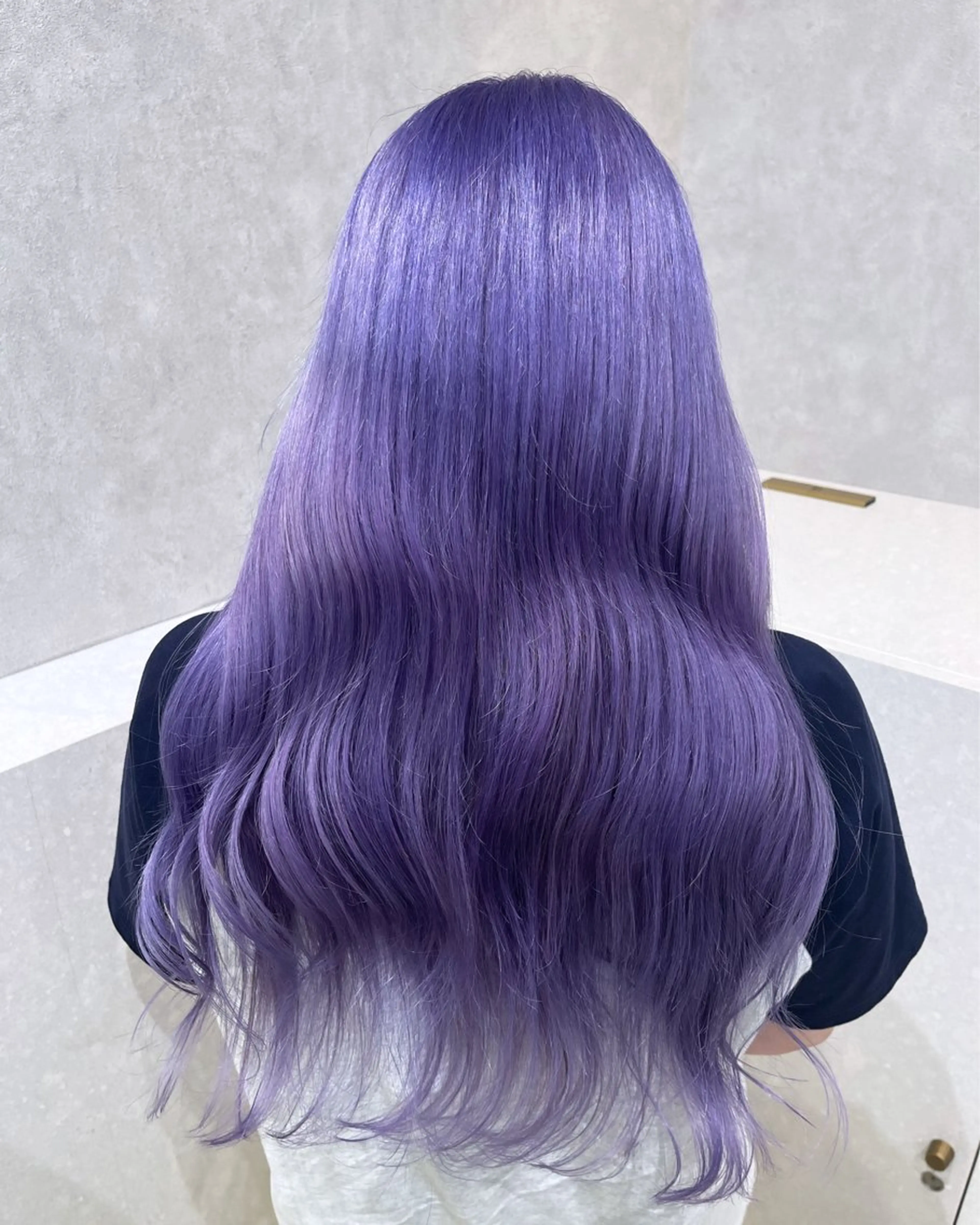 ロング カラー 韓国レイヤー🇰🇷 顔周り/yui💞のヘアスタイル