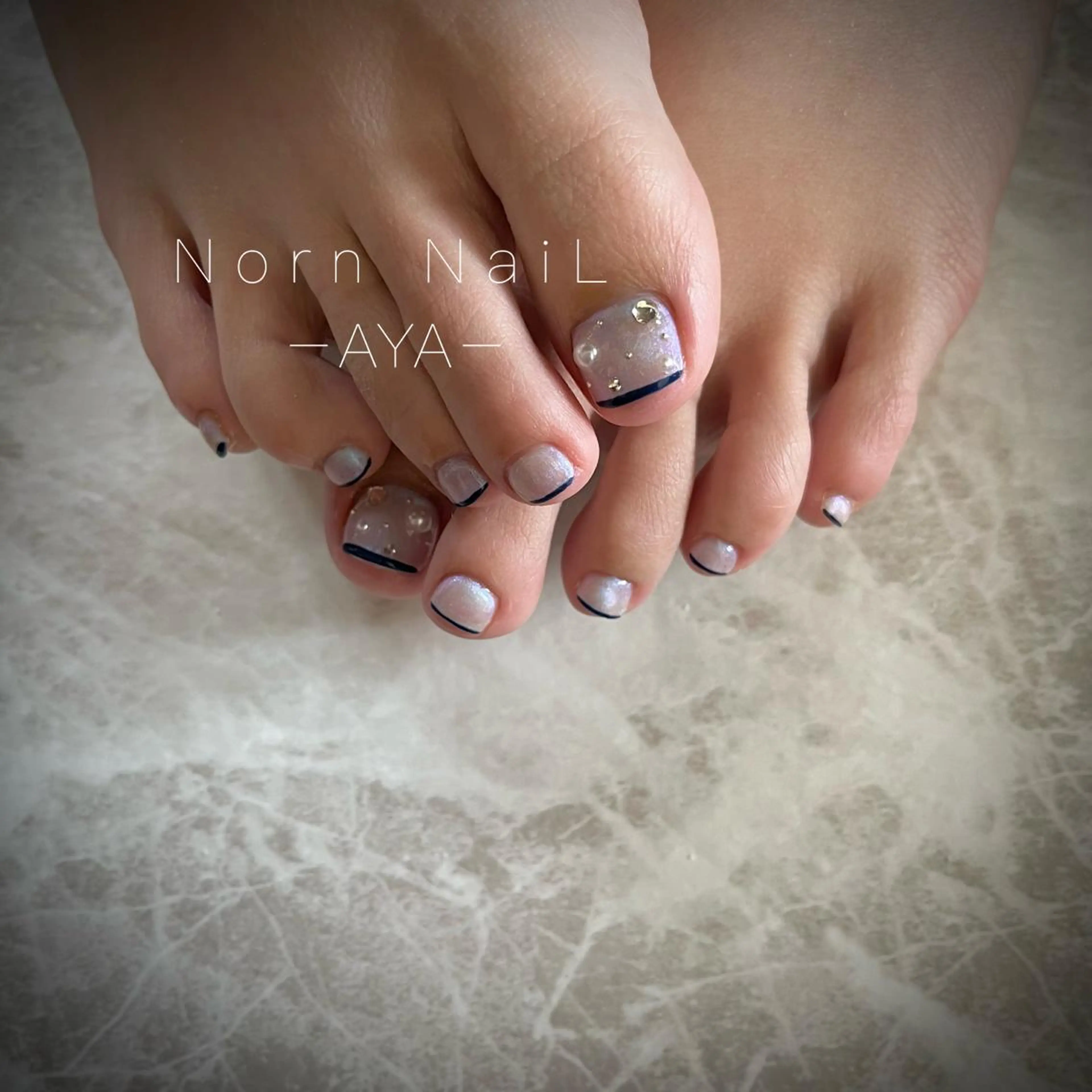 ネイル フットネイル U Ayaのネイルデザイン