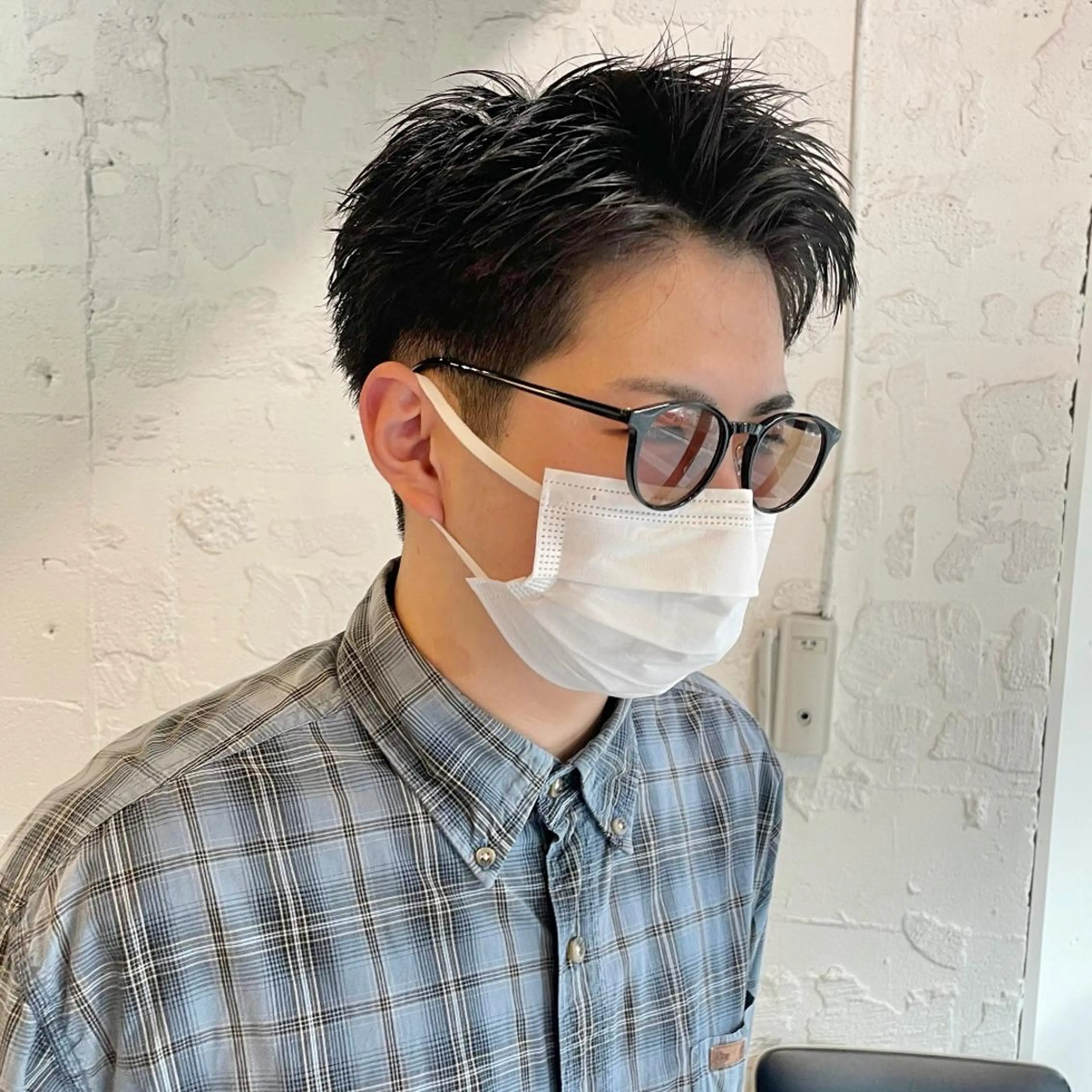 メンズカットの写真