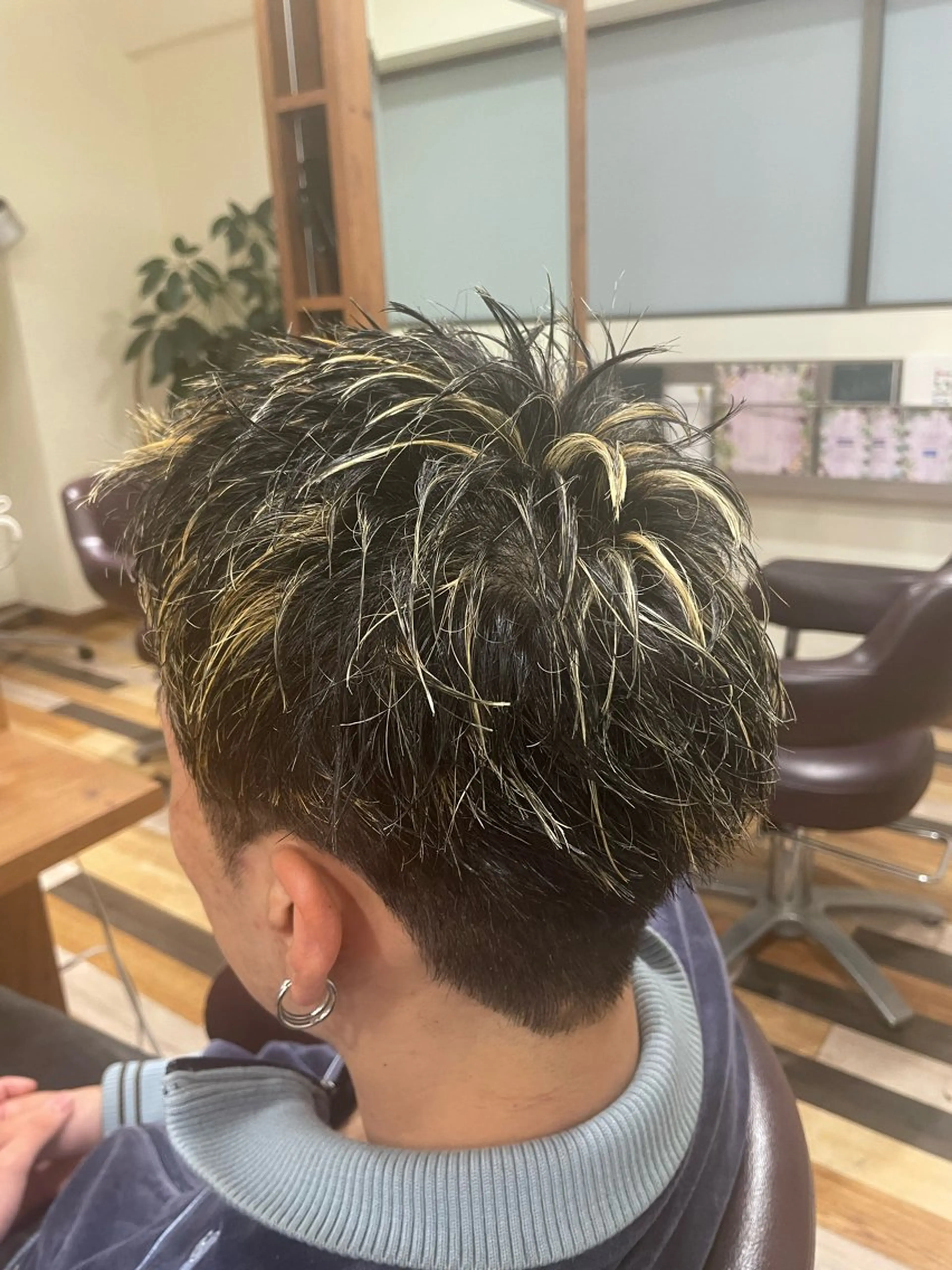 ショート カラー メンズ 平木 悠葵のヘアスタイル