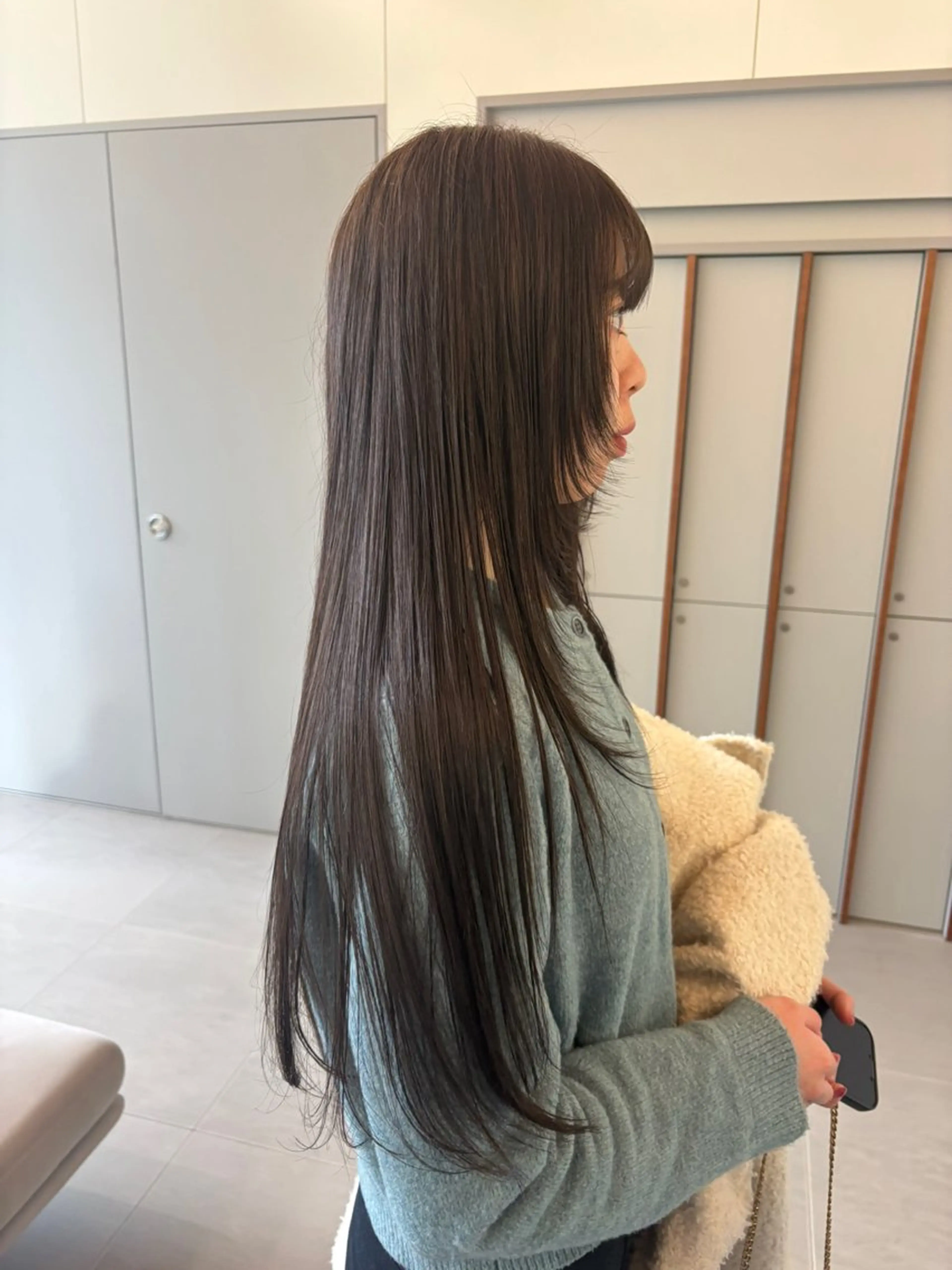 ロング カラー ベージュカラー ブリーチ 透明感カラー ダブルカラー ヘアカラー 透明感カラー /Shizuki🦤のヘアスタイル