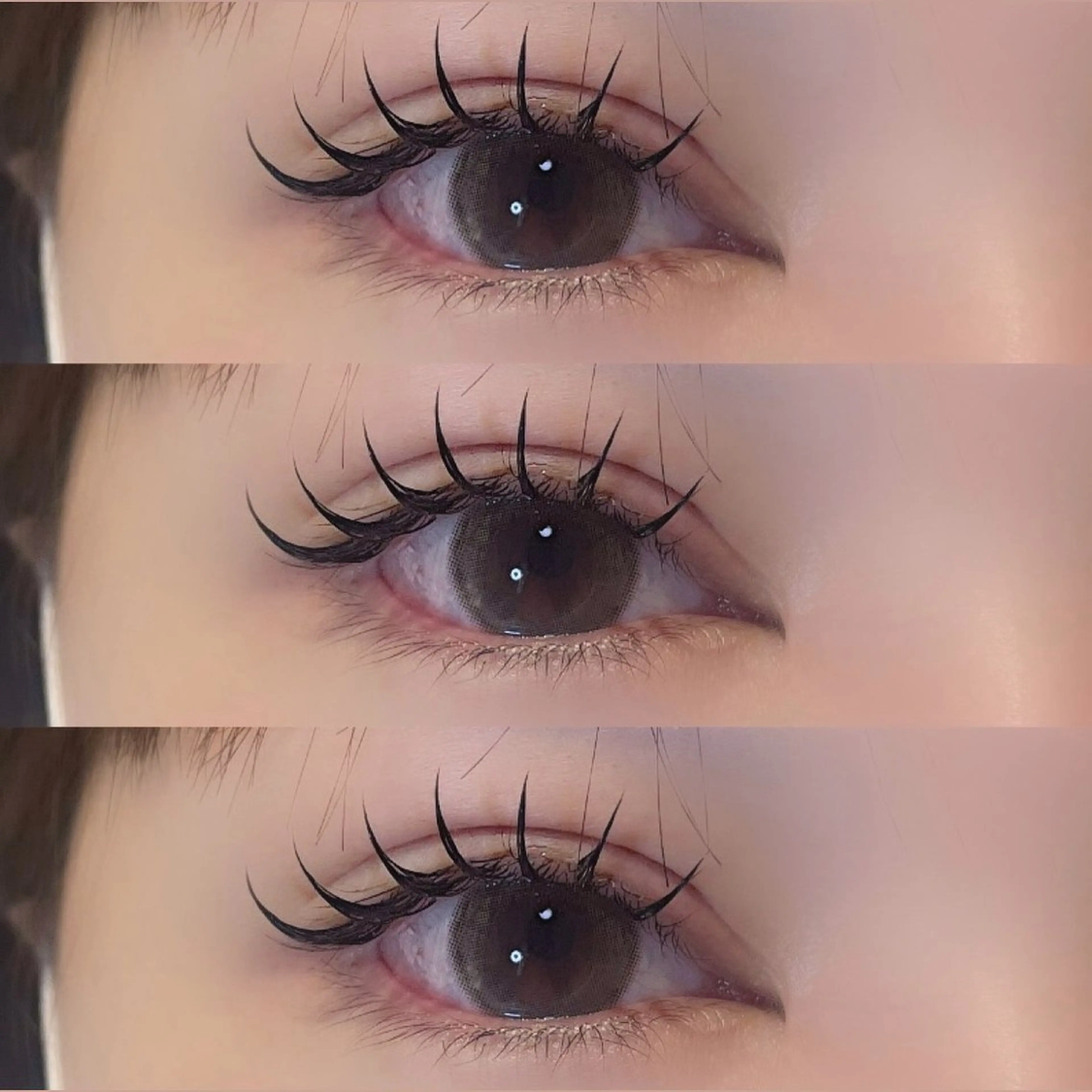 マツエク・マツパ マツエク CreBiA🩶 cocoroのマツエク・マツパデザイン