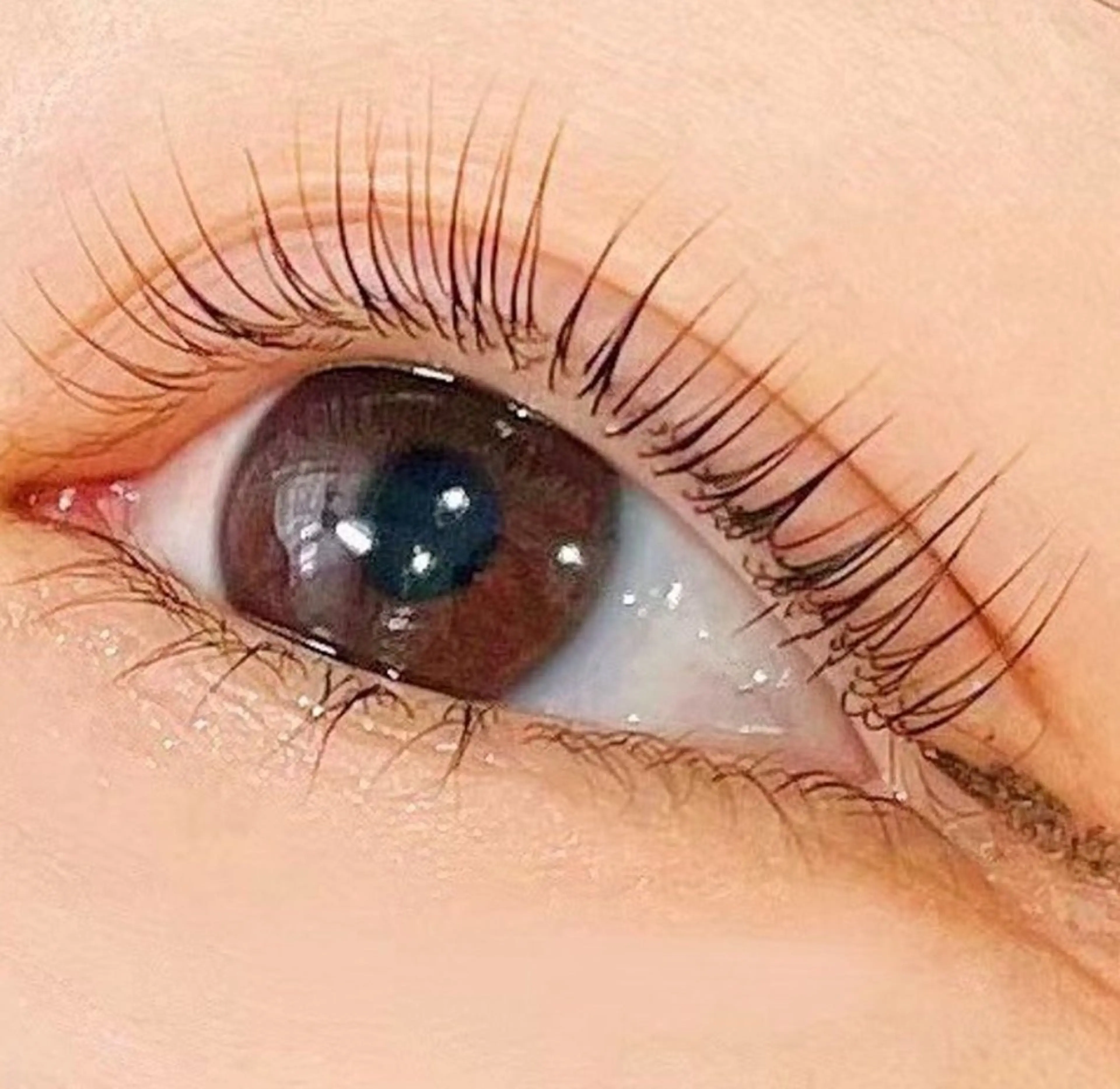 マツエク・マツパ 束感まつ毛 フラットラッシュ 韓国風マツエク ナチュラル パリジェンヌラッシュリフト 🫧kairi🌷 天王寺のマツエク・マツパデザイン