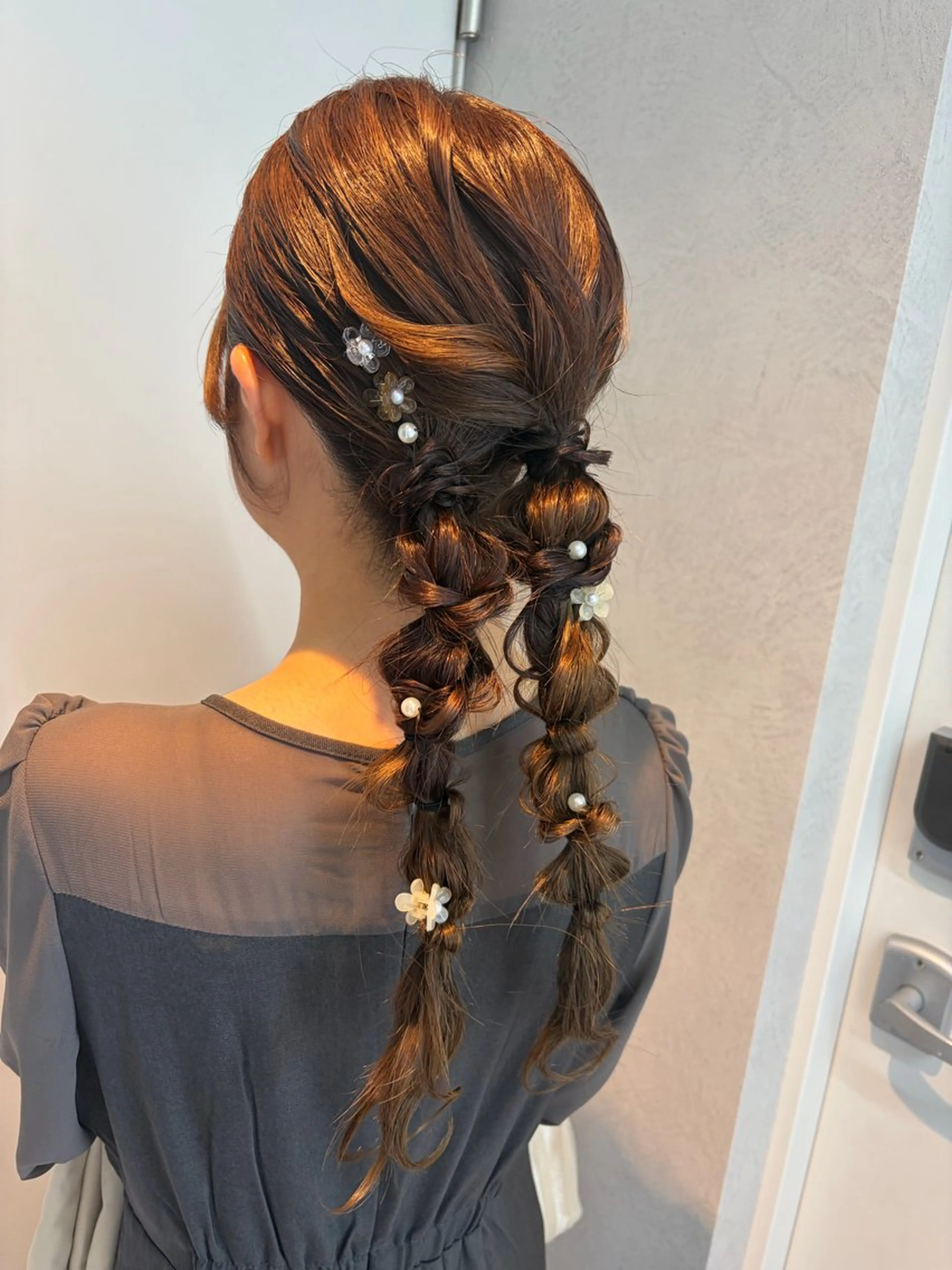 ロング ヘアアレンジ ヘアセット 🎀asumi/大宮 /モデル様募集中🎀のヘアスタイル