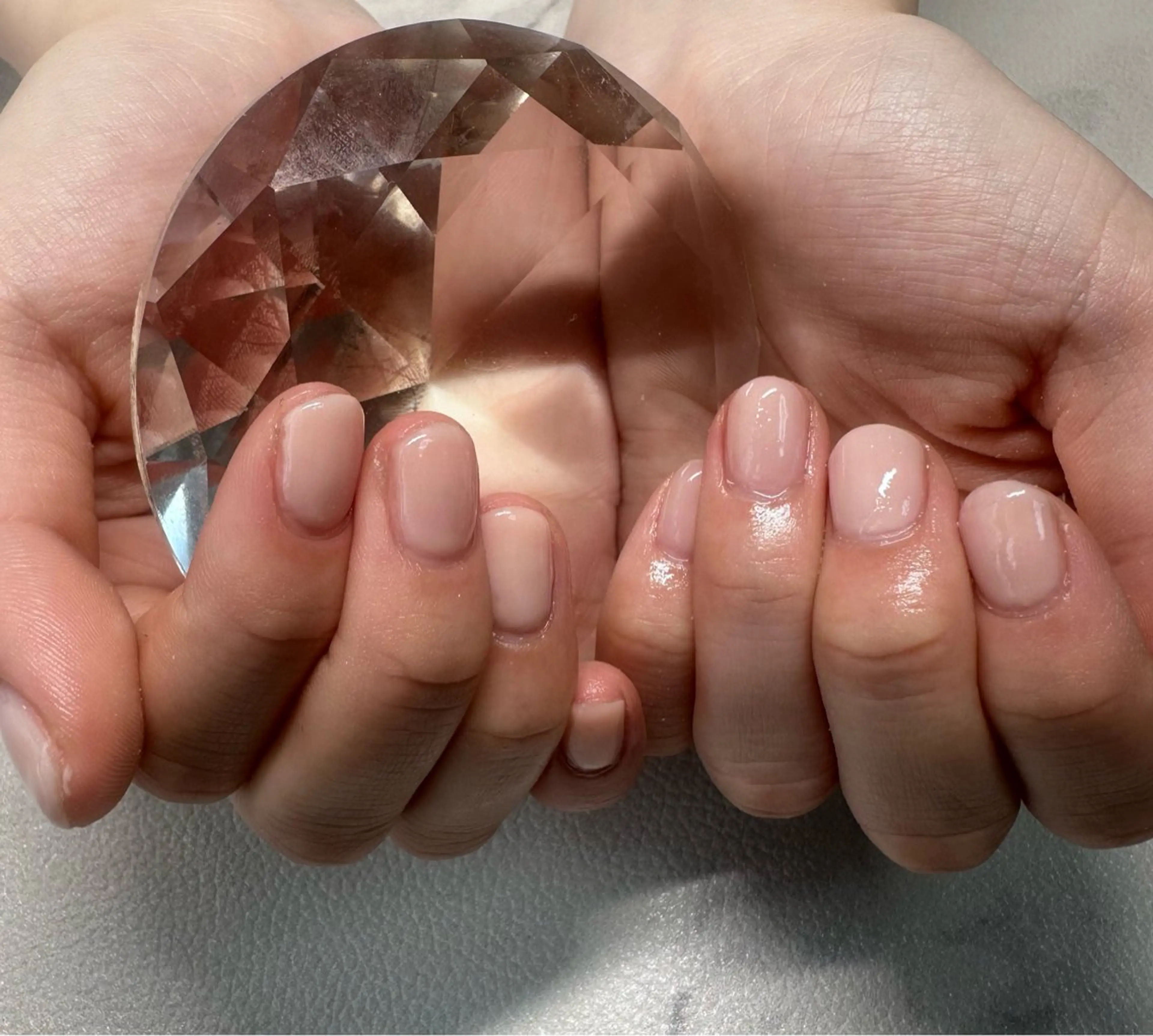 クリアネイル🩶オフありの写真