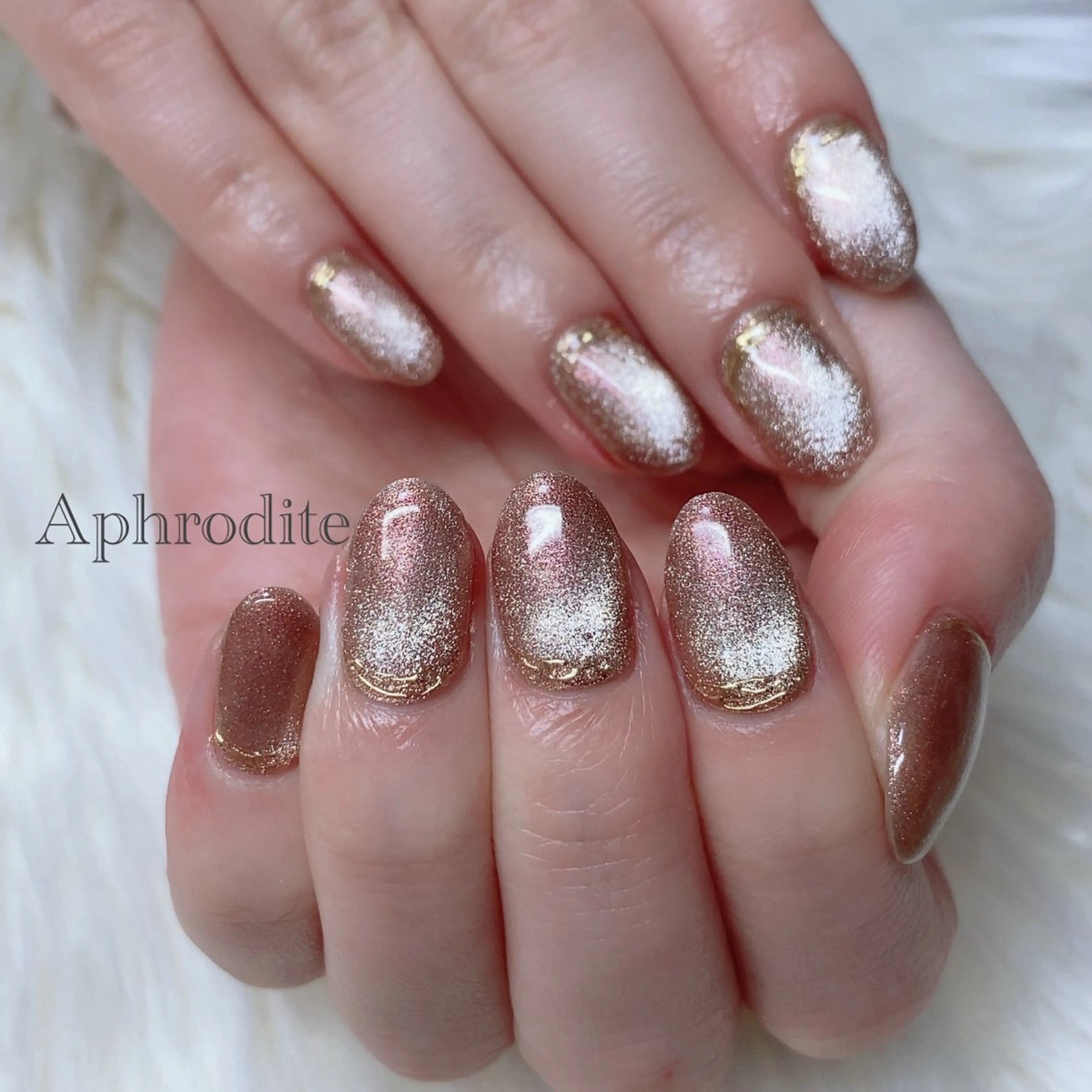 ネイル Aphrodite パラジェル認定サロンのネイルデザイン