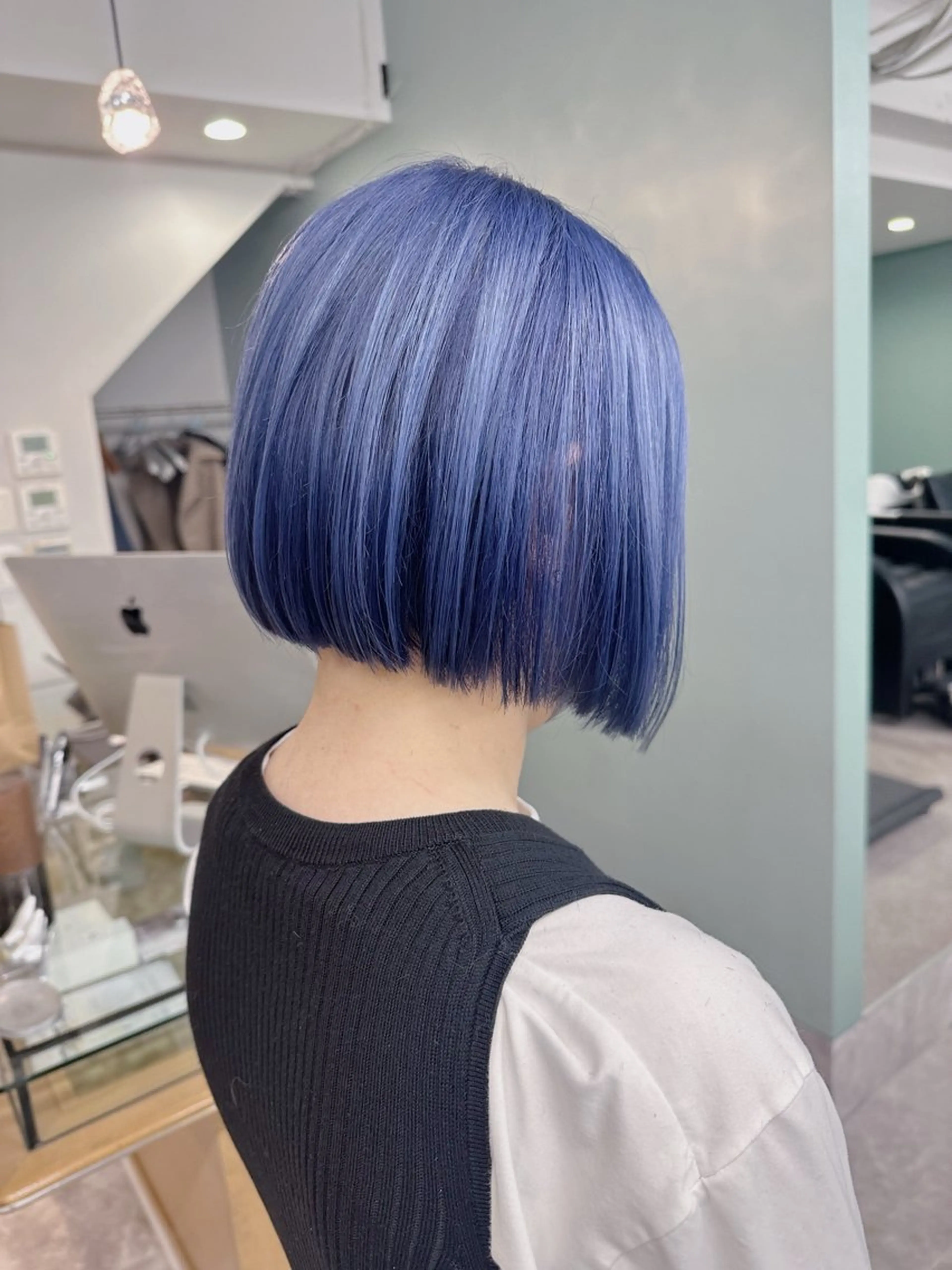 ケアカラー+3stepトリートメントの写真