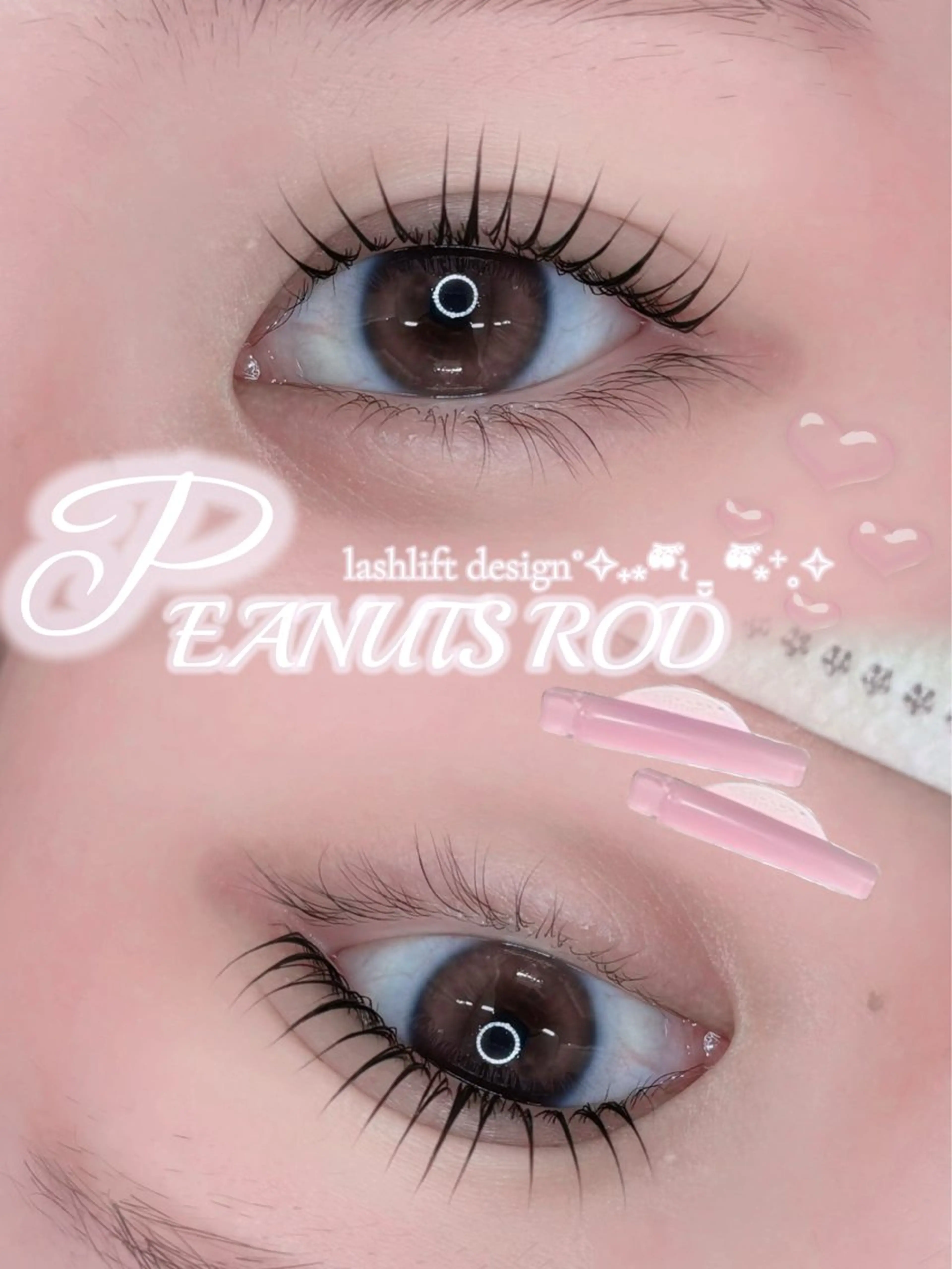 マツエク・マツパ 韓国風マツエク 一重×まつ毛パーマ マツパ 韓国風/束間マツエク /京橋SUZU🖤のマツエク・マツパデザイン