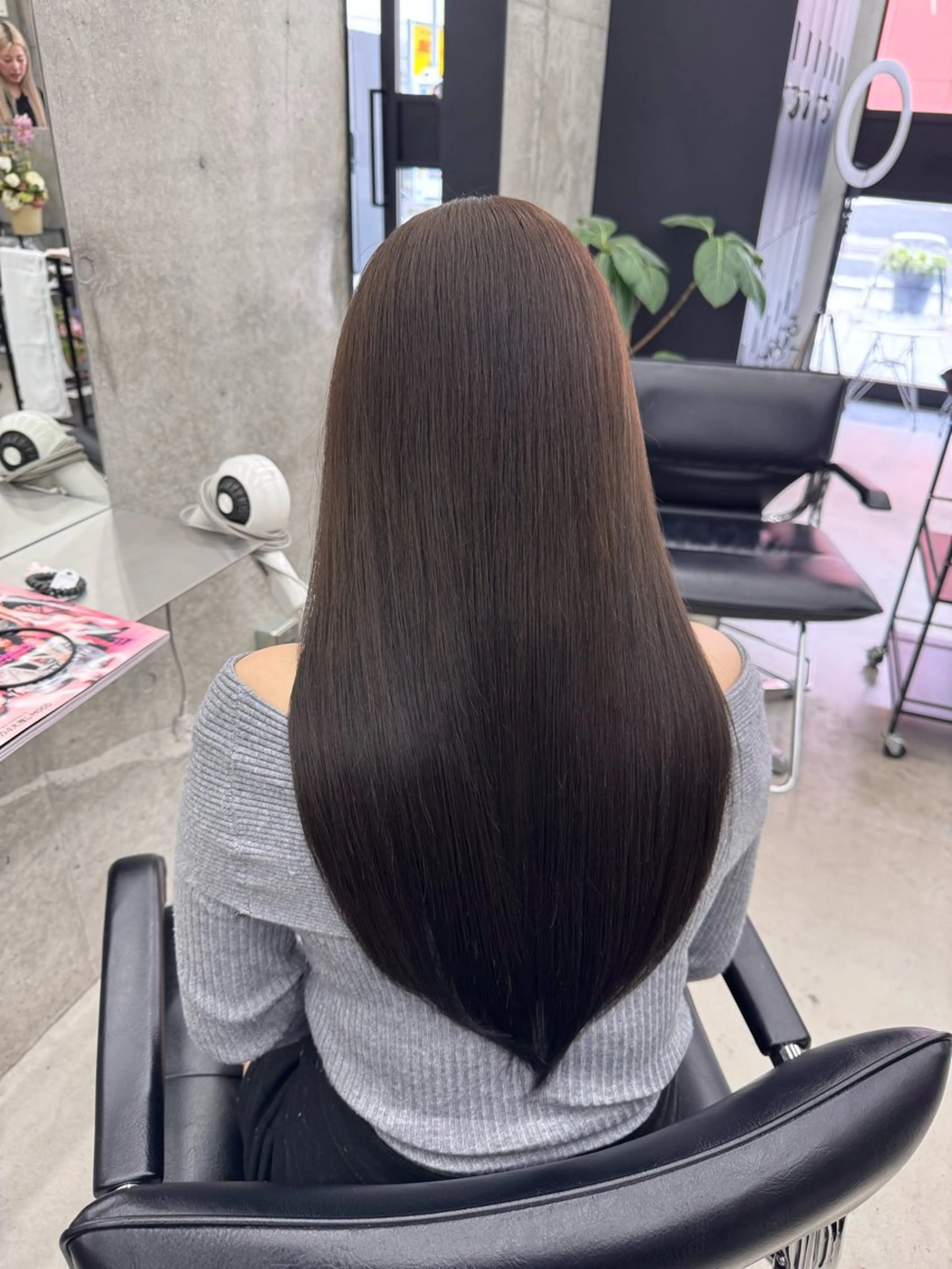 カラー ヘアカラー 和木坂 日美のヘアスタイル