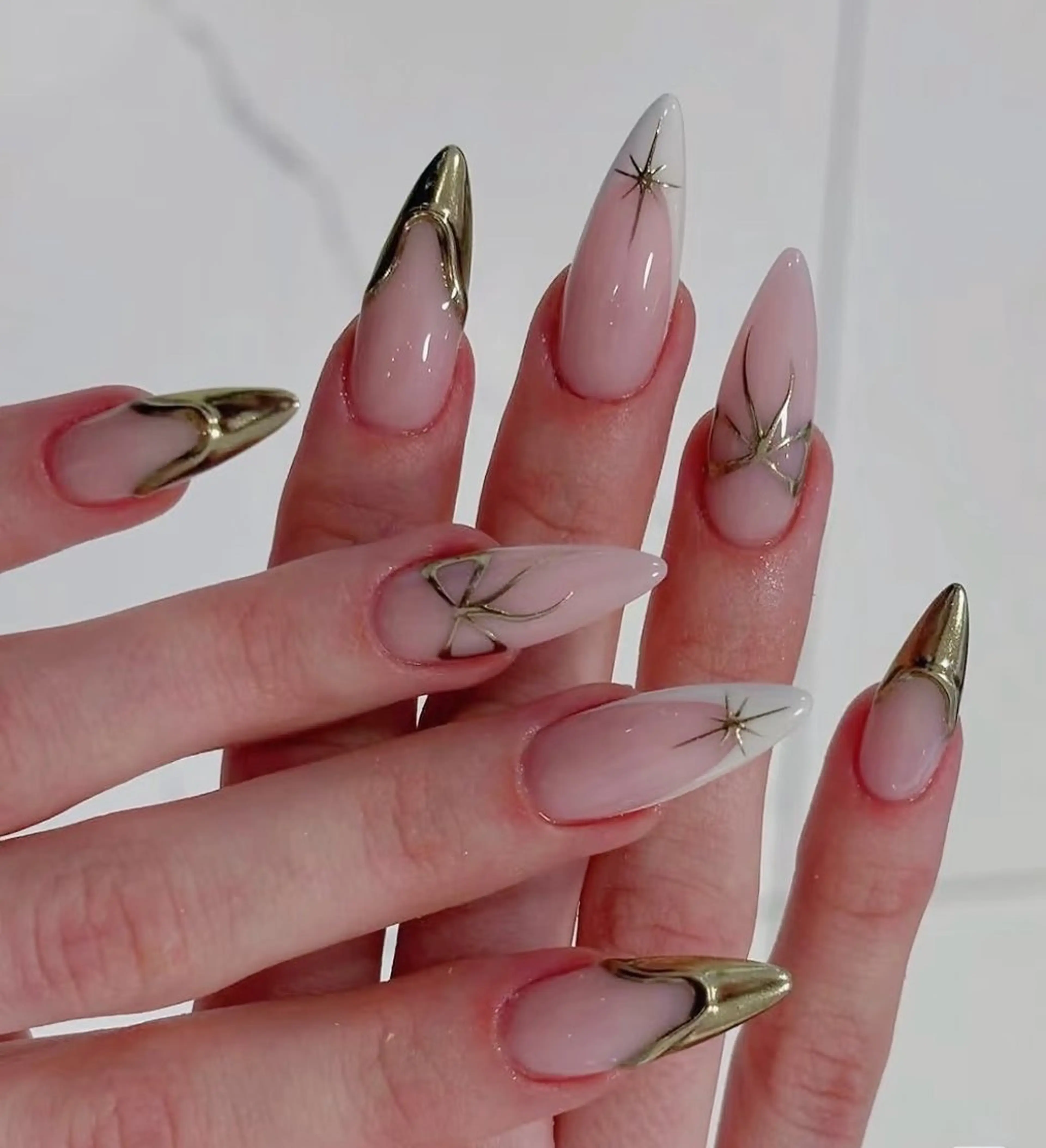 ネイル ハート 韓国ネイル ニュアンスネイル 夏ネイル ワンホンネイル ゆ いのネイルデザイン